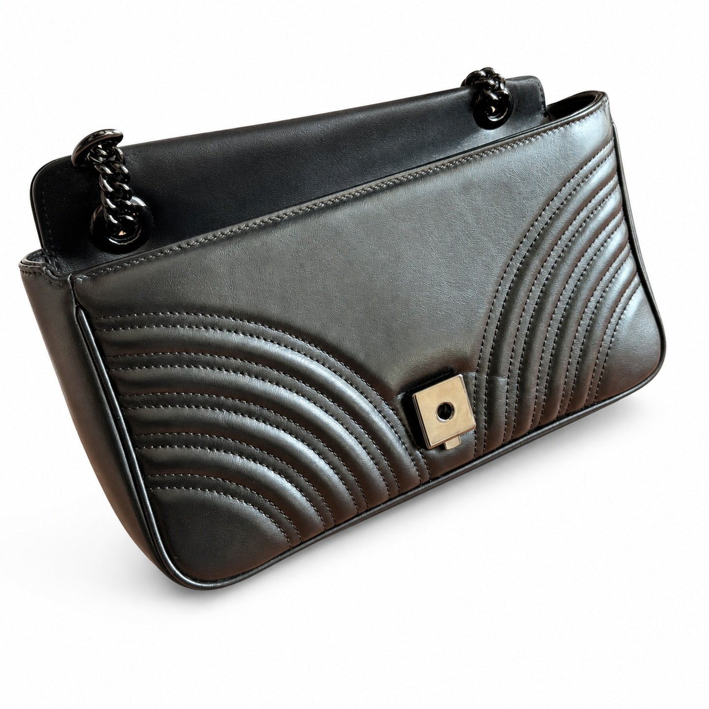 Gucci GG Marmont Leather Black Handbag