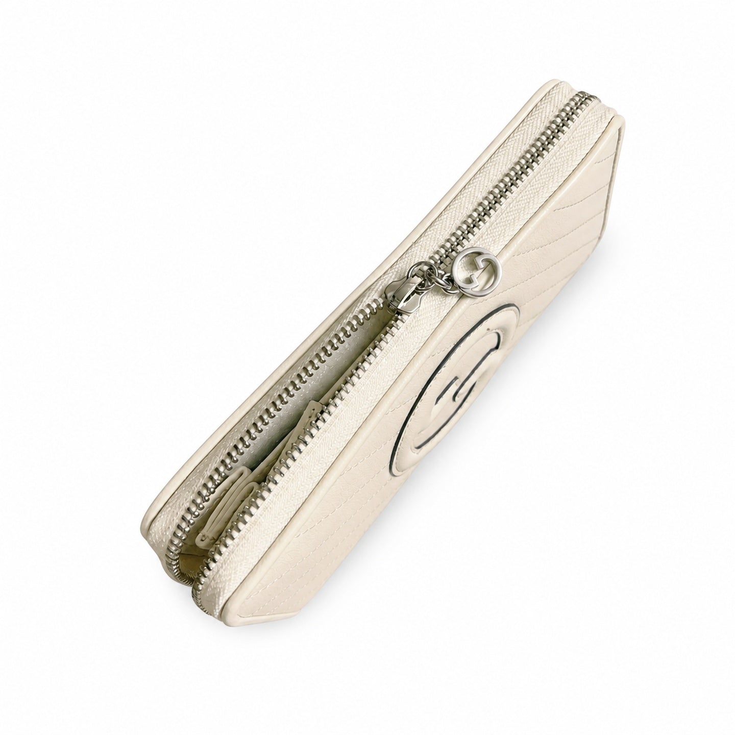Gucci Blondie Leather White Wallet