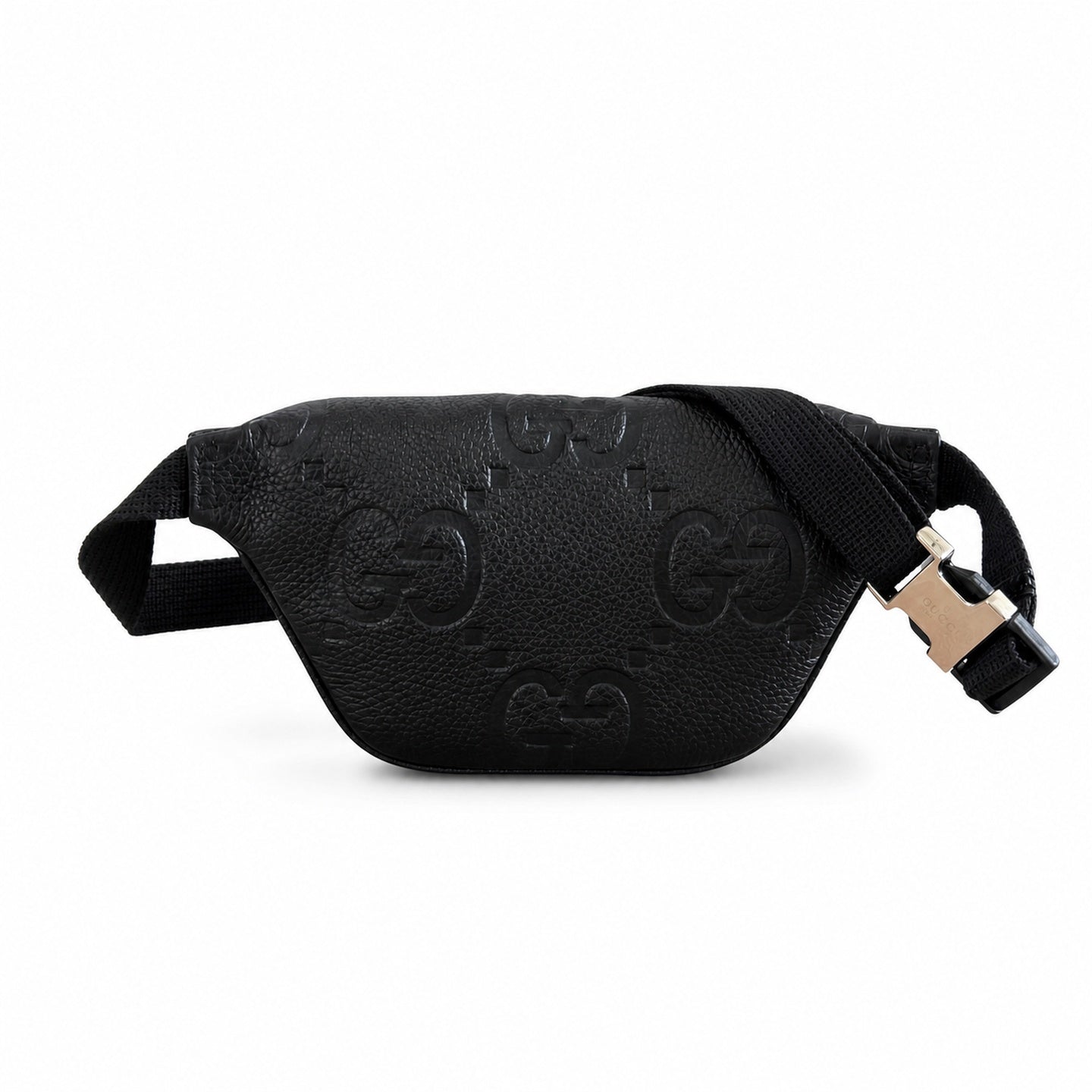 Gucci Small Cotton Leather Orange Waist Bag
