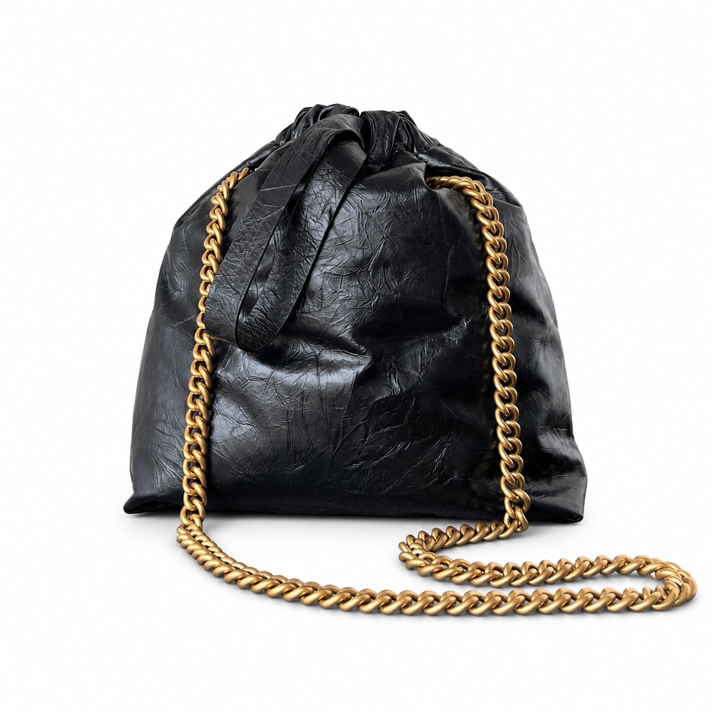 Chanel Small Nylon Leather Clutch