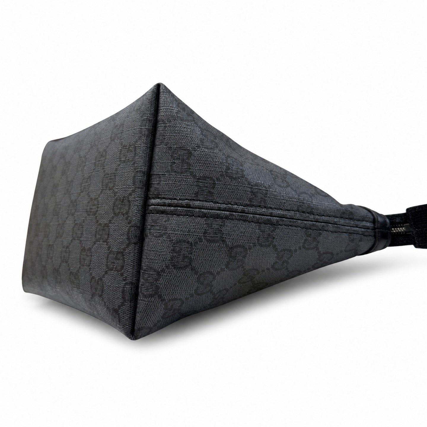 Gucci Canvas Leather Black Bag