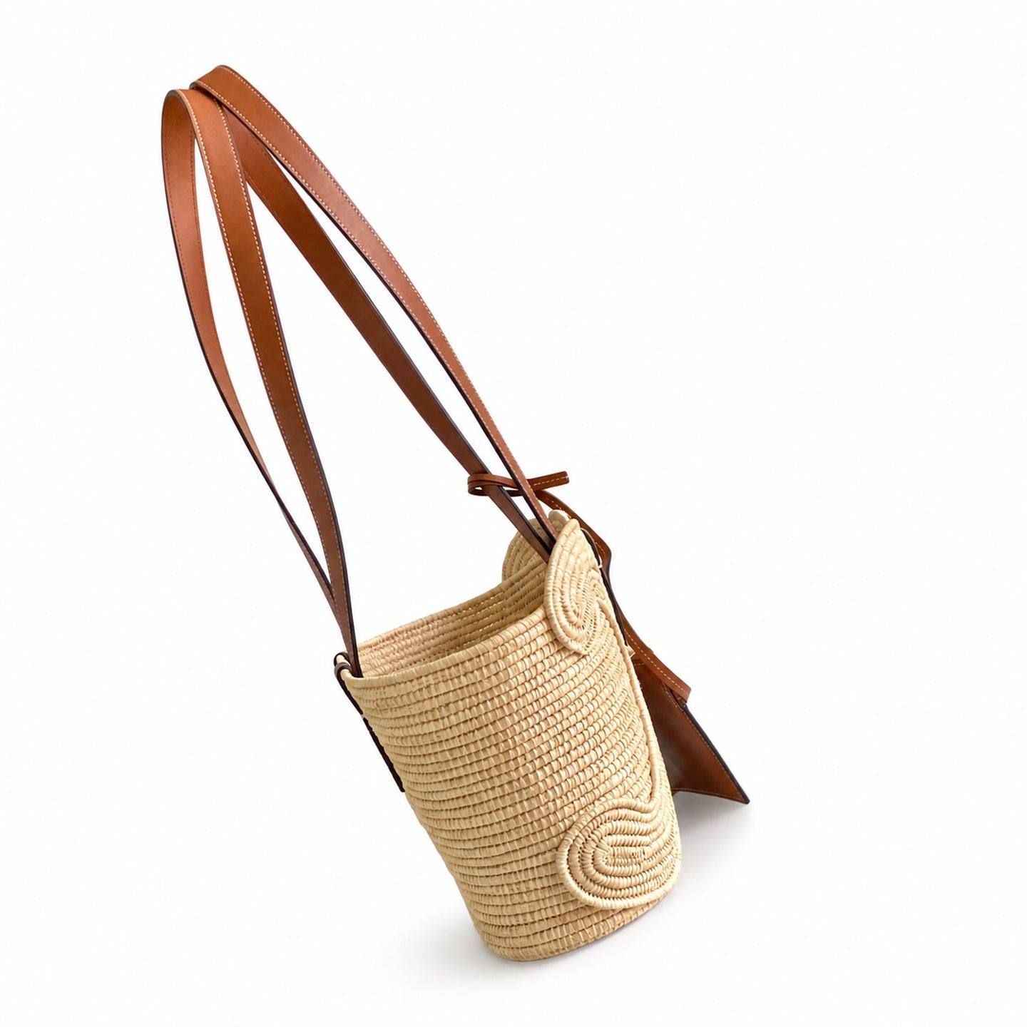 Celine Triomphe Small Leather Beige Gold Bag