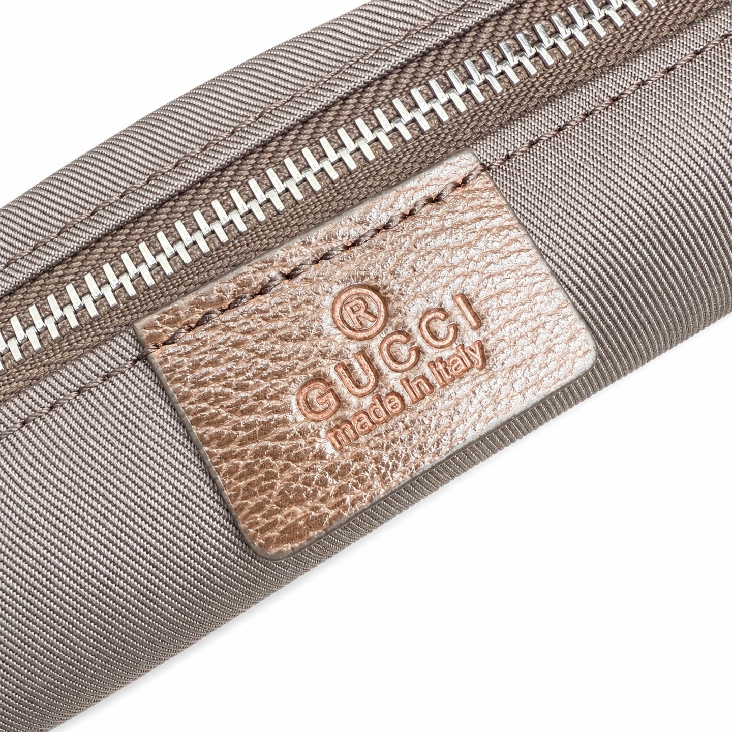 Gucci Canvas Brown Red Green Silver Bag