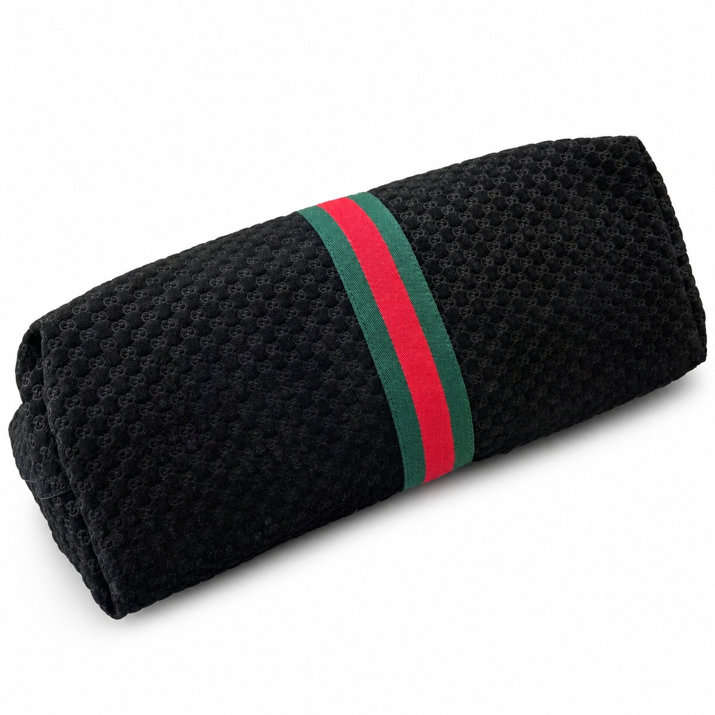 Gucci Giglio Cotton Suede Canvas Velvet Black Red Green Gold Handbag