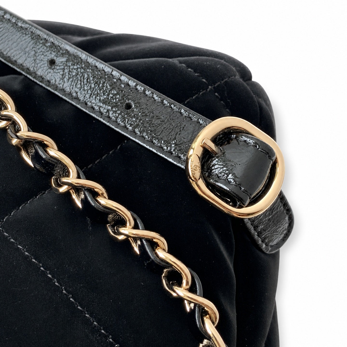 Chanel 25 Velvet Black Backpack