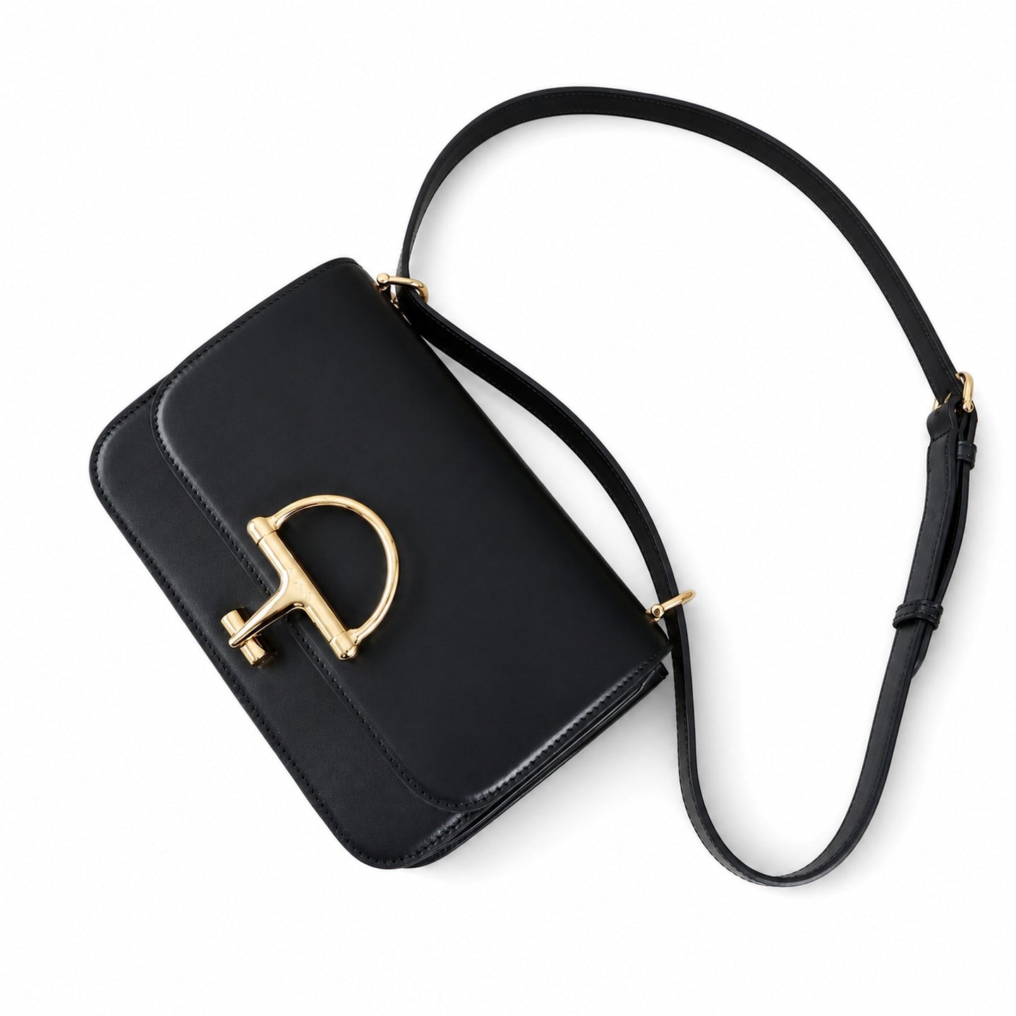 Gucci Horsebit Small Leather Shoulder Bag