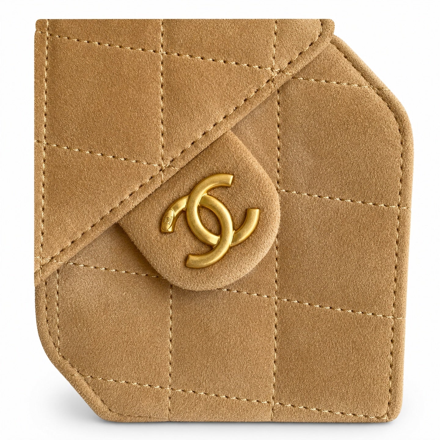 Chanel 25 Small Suede Bag