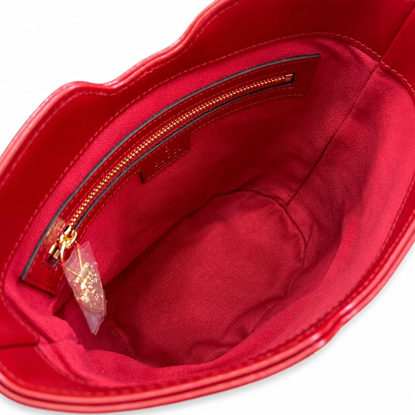 Gucci Mini Cotton Leather Red Green Gold Shoulder Bag