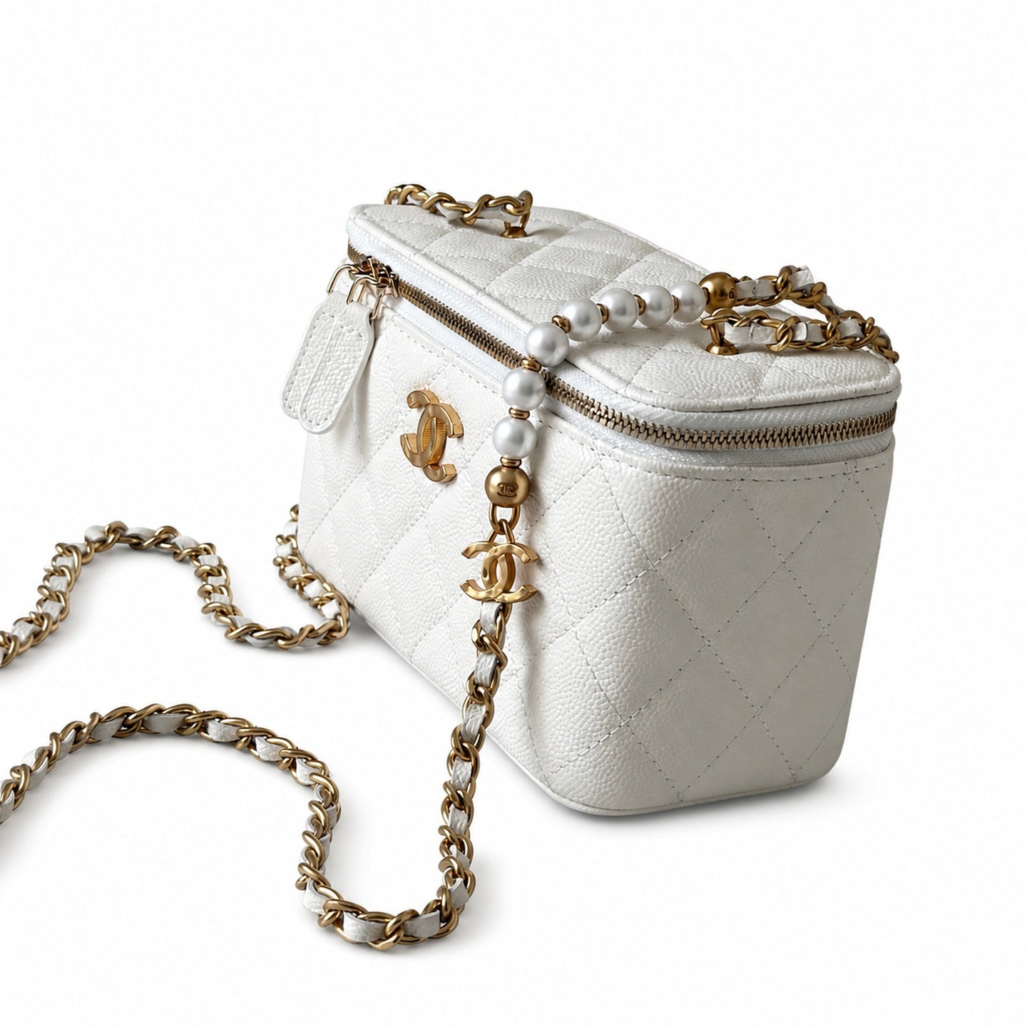 Chanel Small White Bag