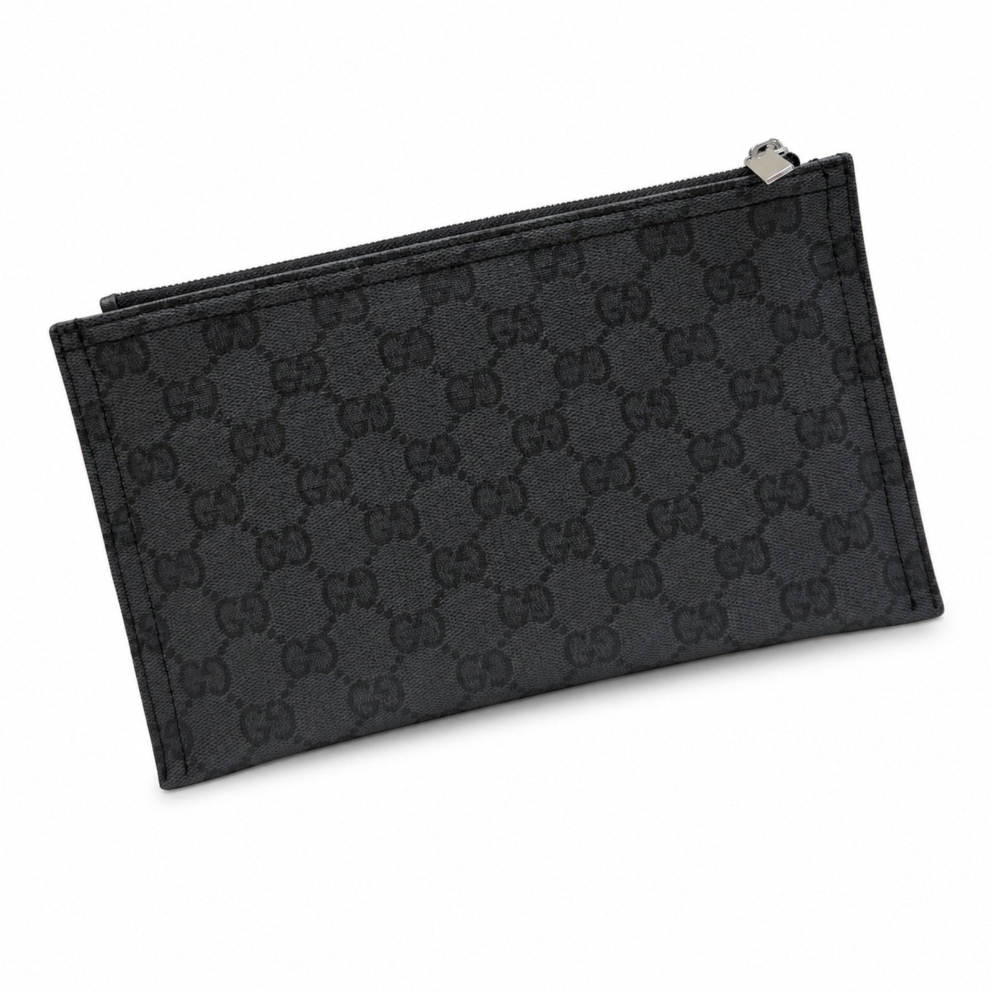 Gucci Canvas Black Silver Bag