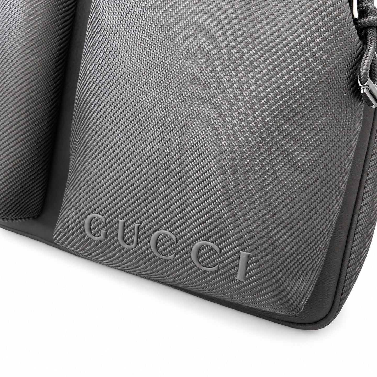Gucci Nylon Black Red Green Bag