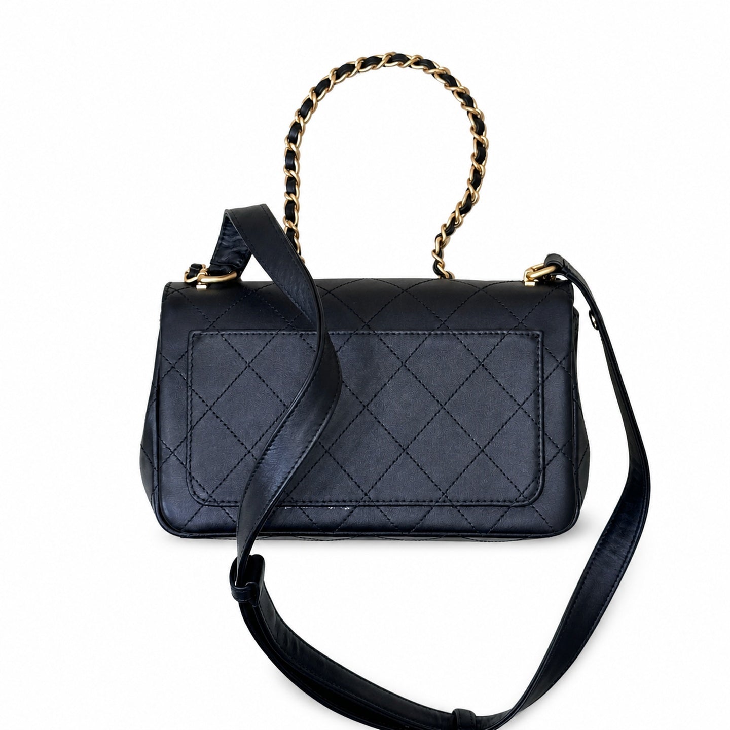 Chanel Leather Messenger Bag