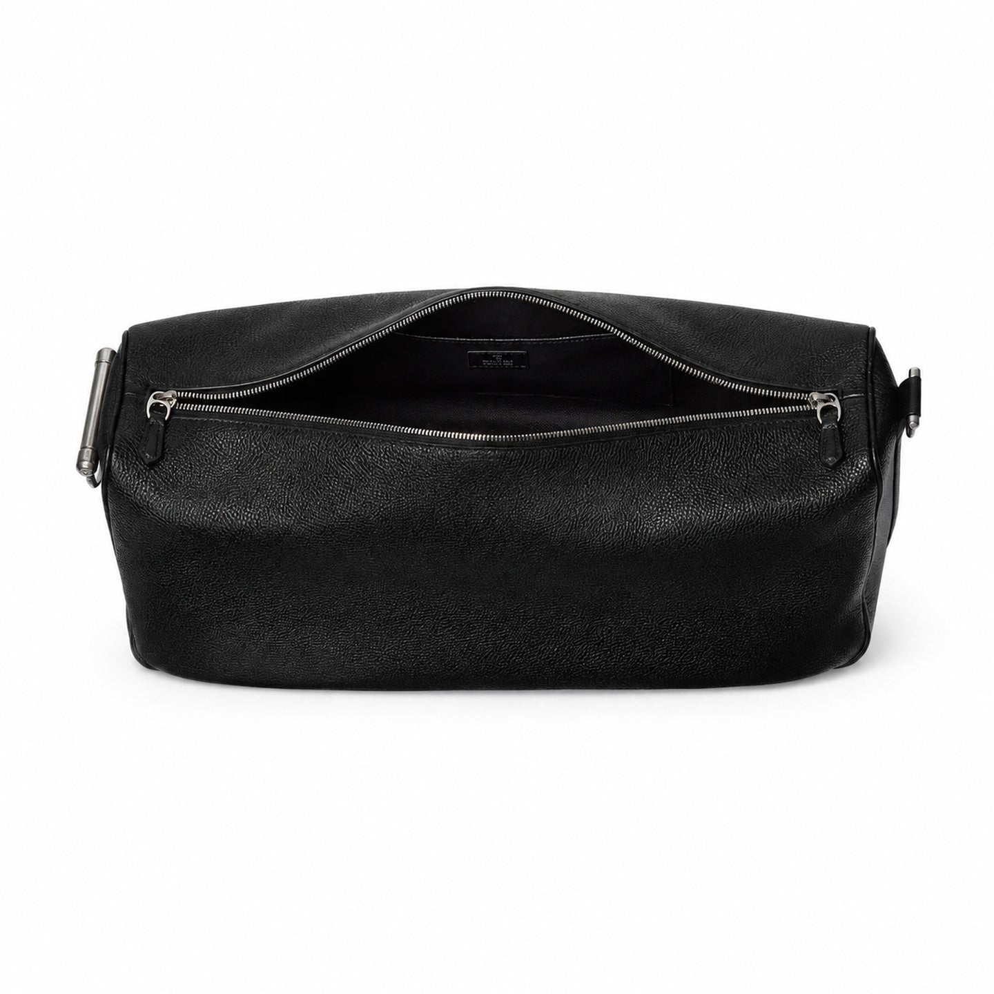 Gucci Horsebit Cotton Leather Black Bag