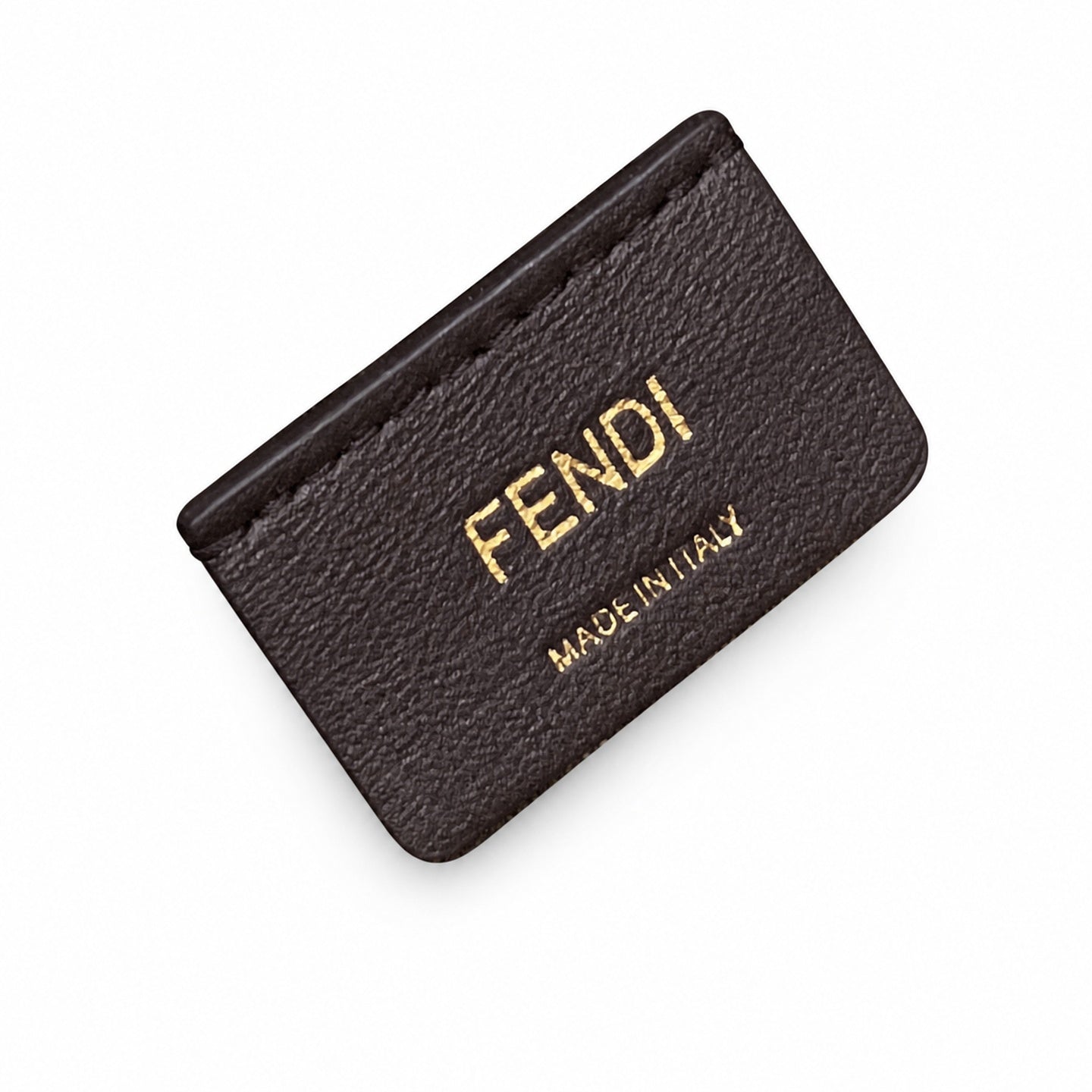 Fendi First Snakeskin Leather Black Bag