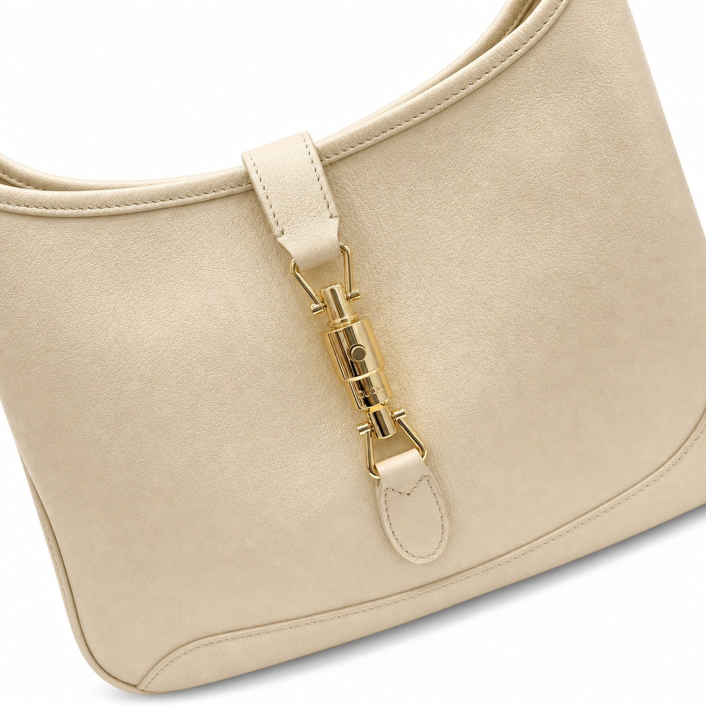 Gucci Leather Yellow Gold Handbag