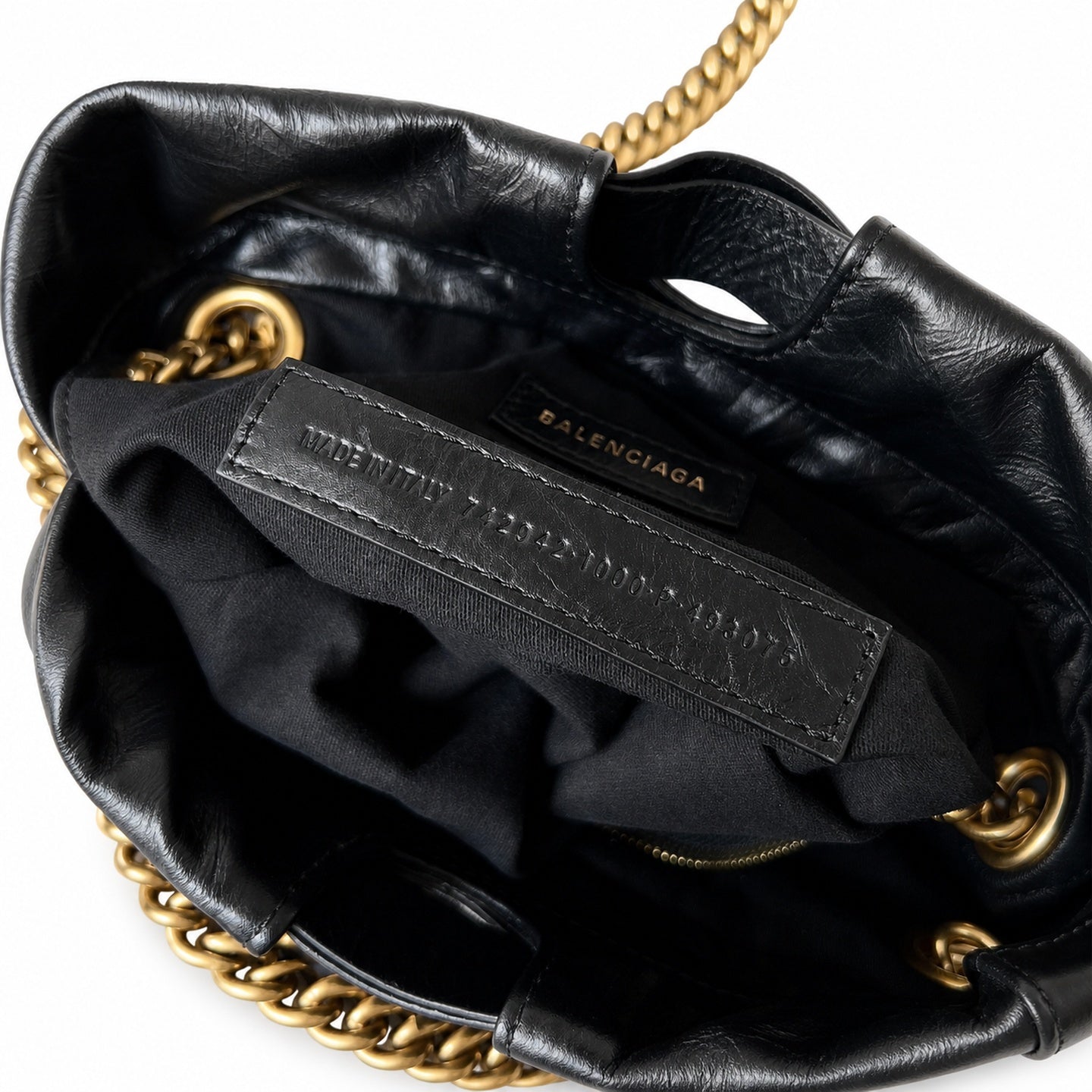 Chanel Small Nylon Leather Clutch