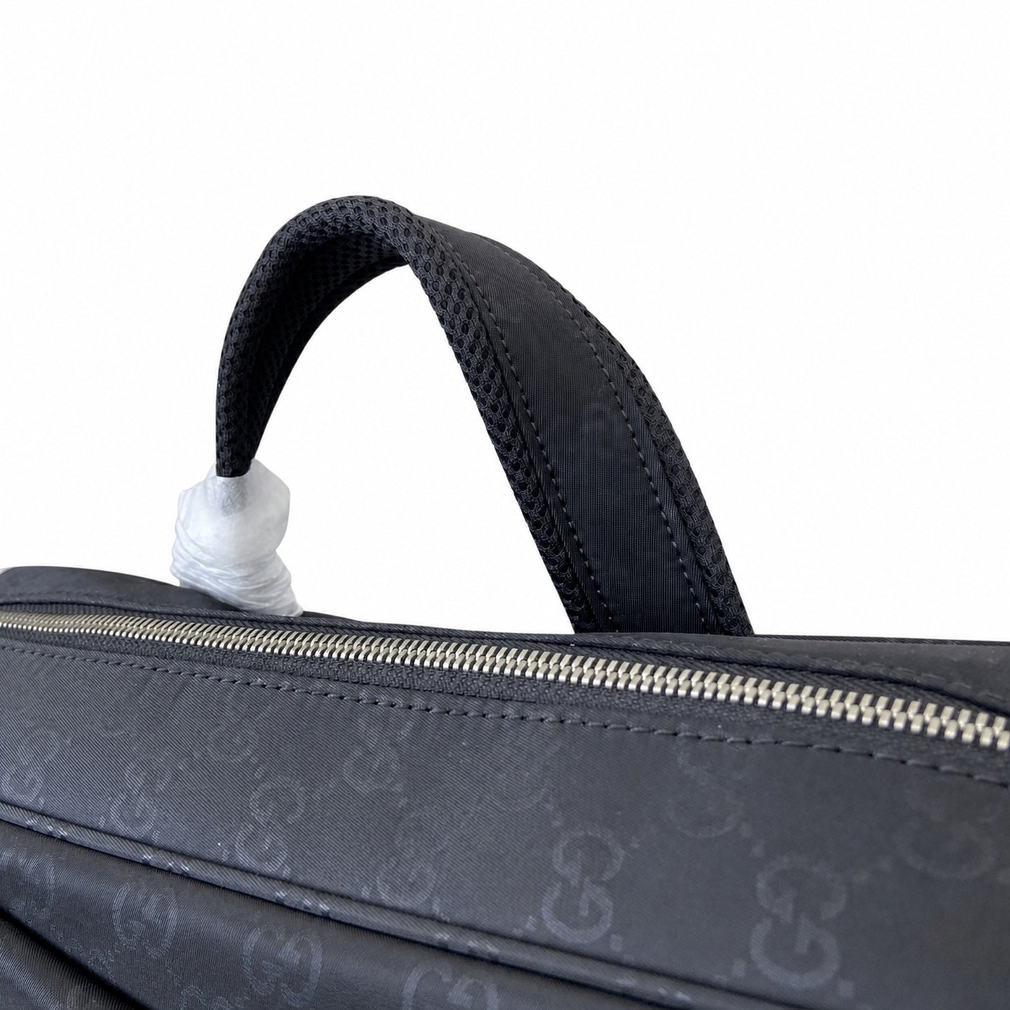 Gucci Nylon Black Red Green Bag