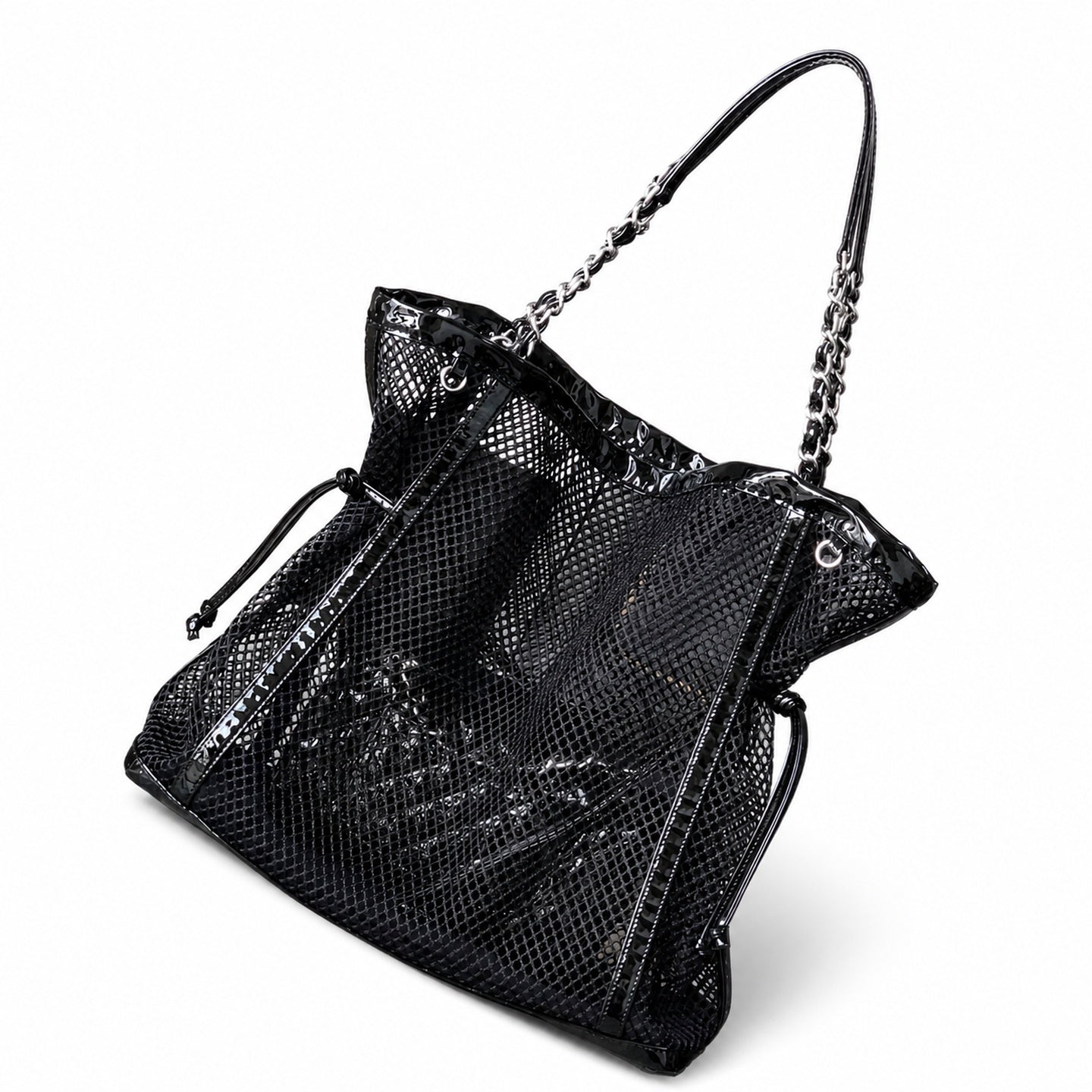 Chanel Large Patent Leather Bag