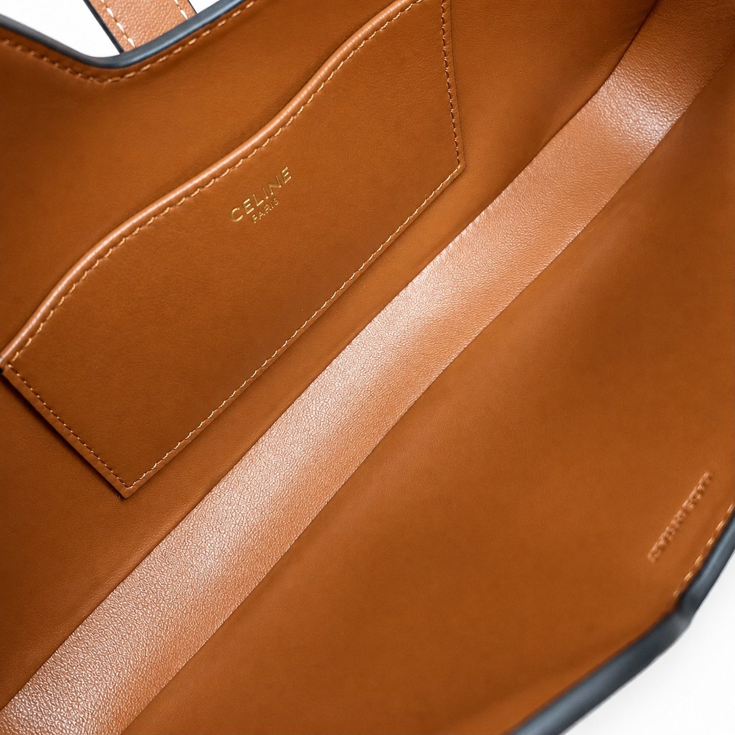 Celine Camille Leather Brown Handbag