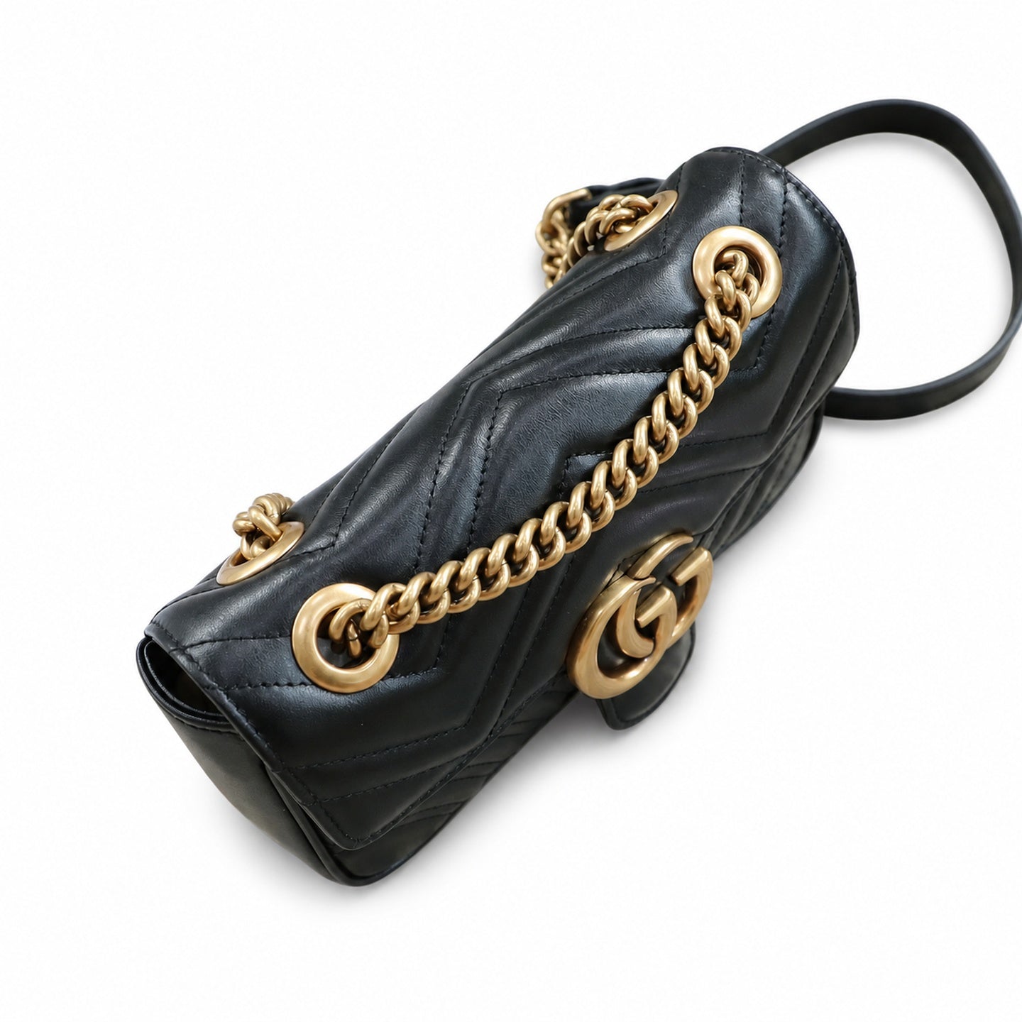 Gucci Leather Black Bag