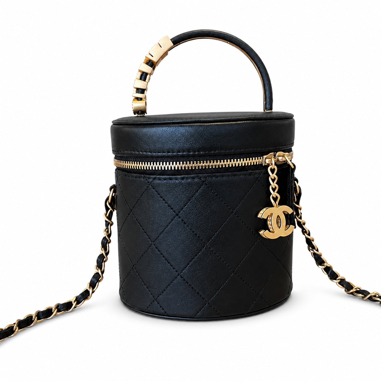 Chanel Small Gold Bucket Bag