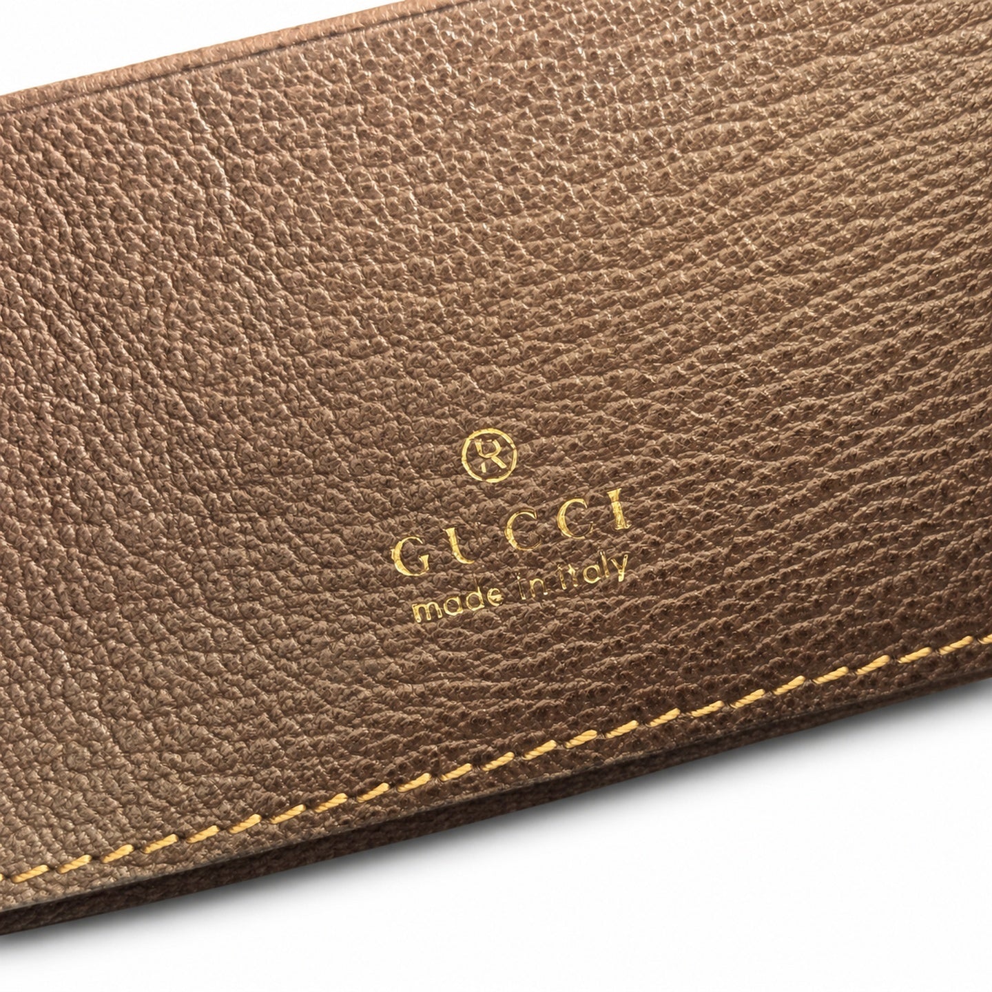 Gucci Canvas Black Brown Silver Bag