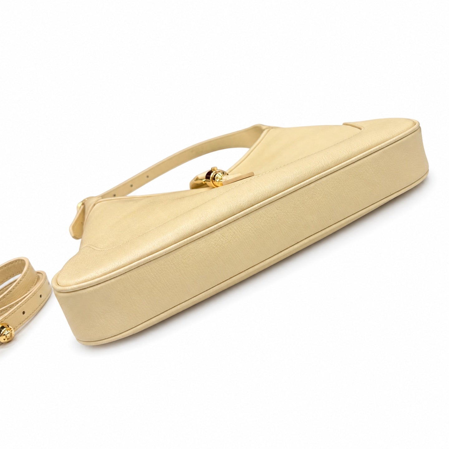 Gucci Leather Yellow Gold Handbag