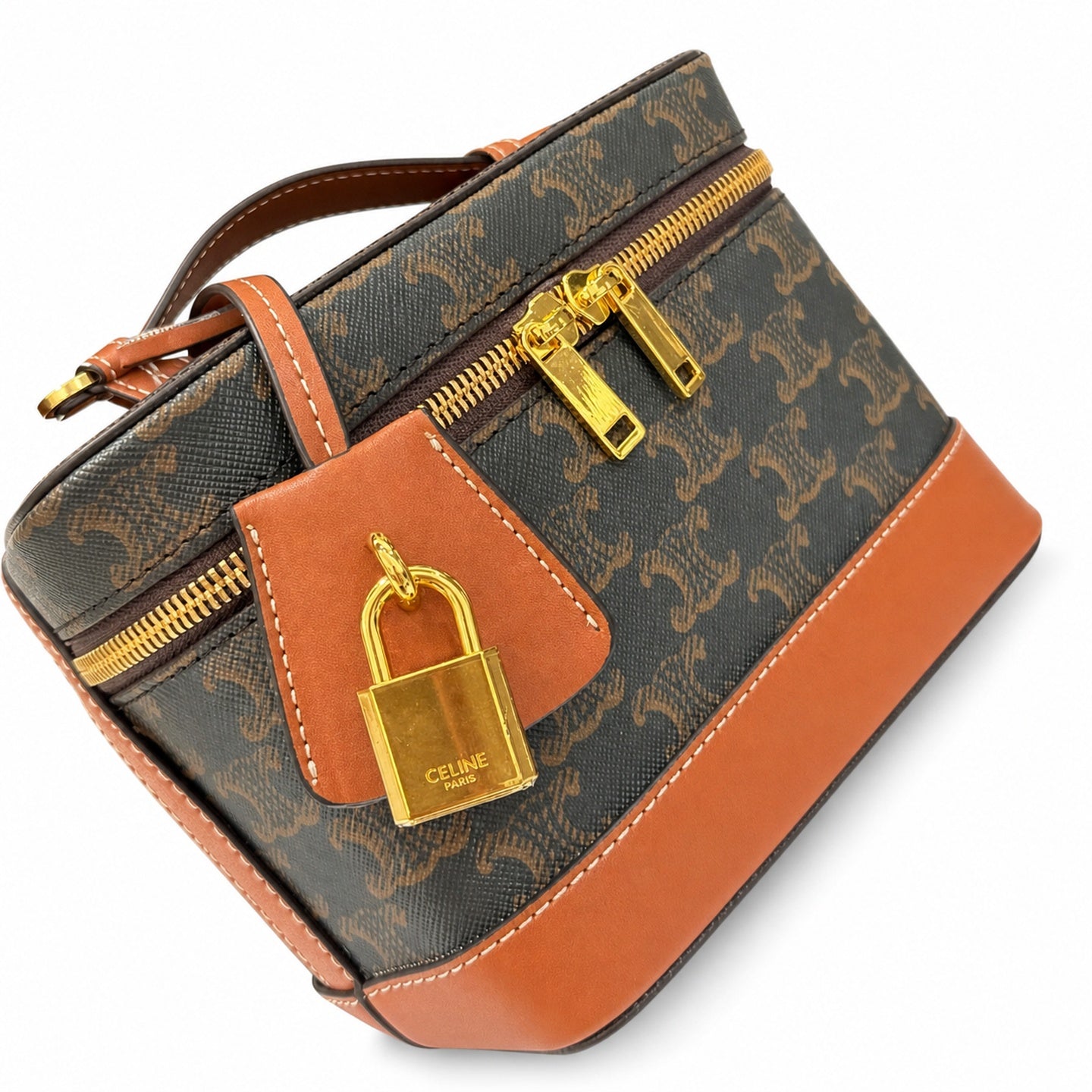Celine Luggage Double Zip Bag