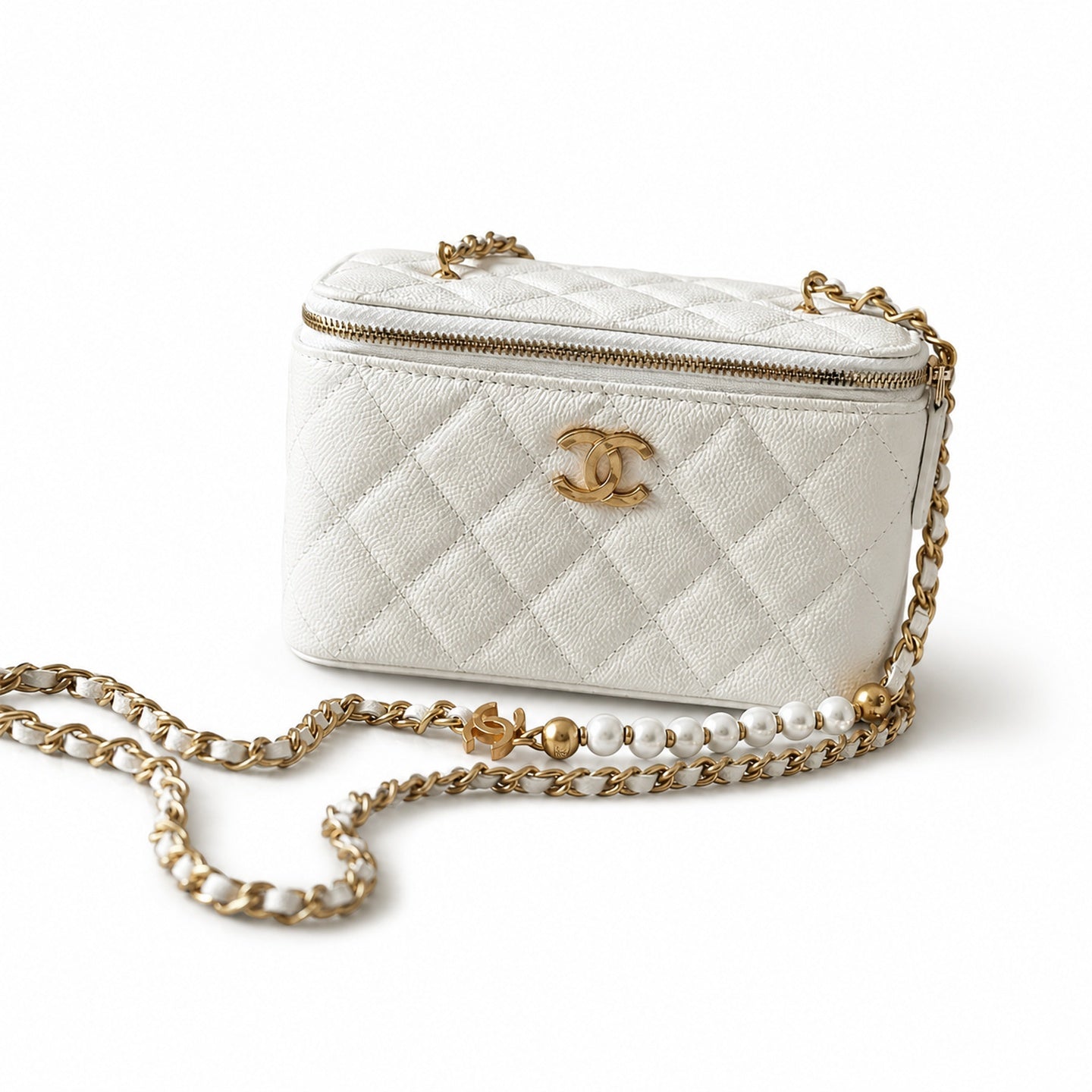 Chanel Small White Bag