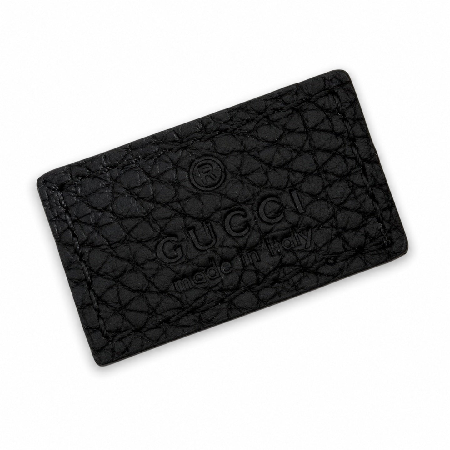 Gucci Cotton Leather Black Orange Waist Bag