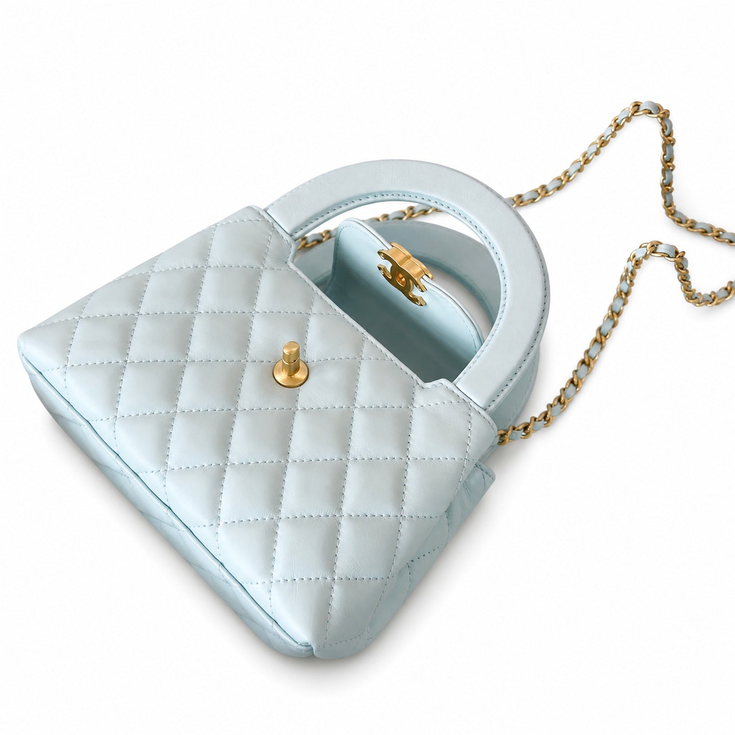 Chanel Kelly Green Chain Bag