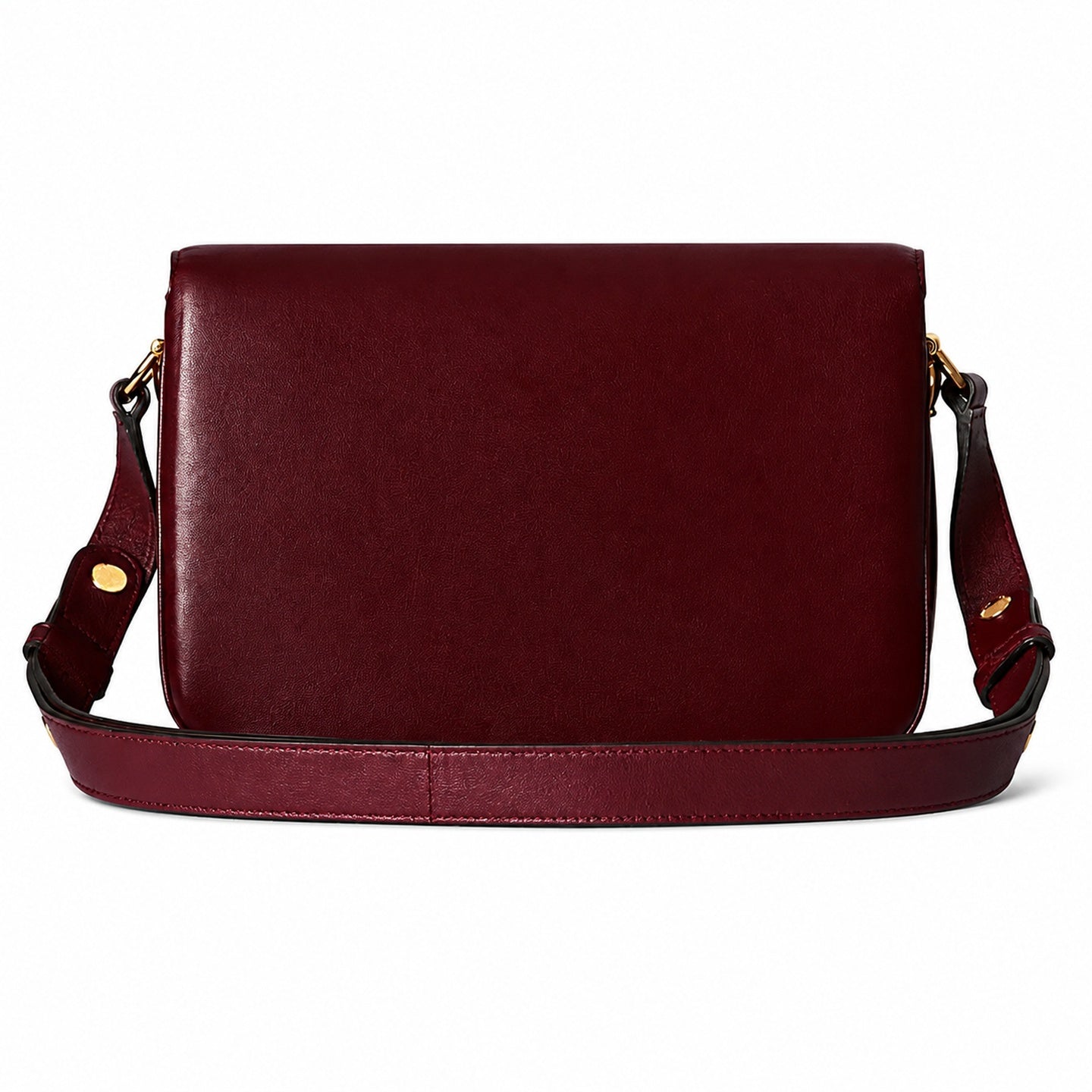 Gucci Horsebit 1955 Leather Red Gold Shoulder Bag