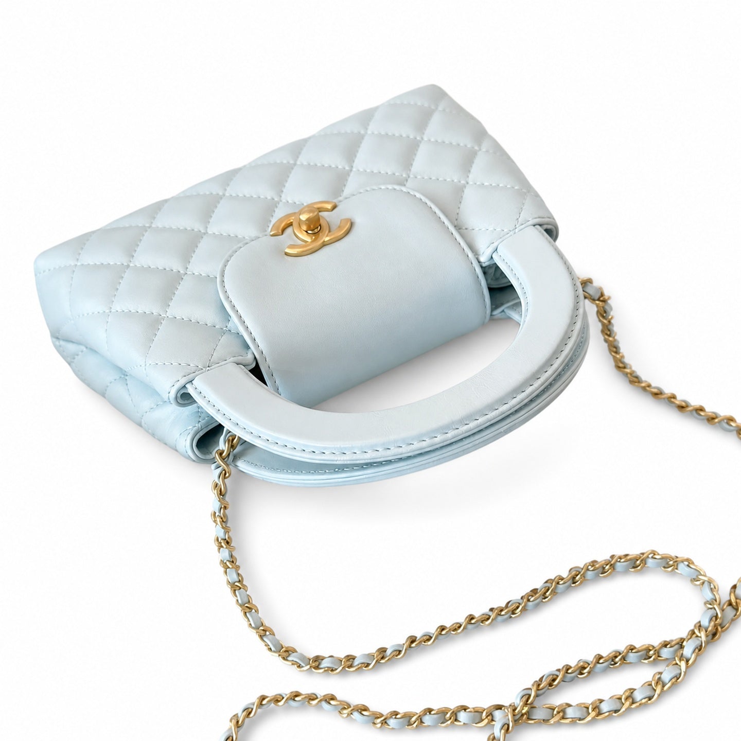 Chanel Kelly Green Chain Bag