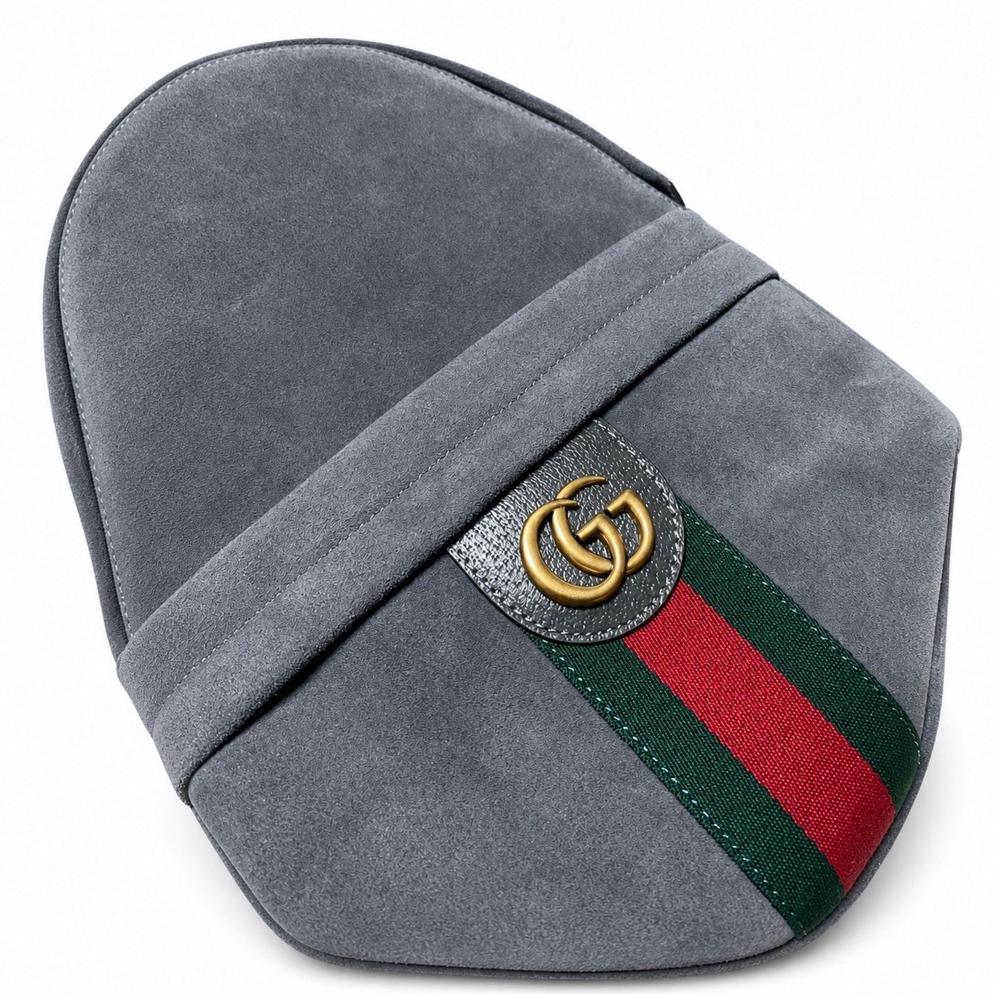 Gucci Ophidia Suede Velvet Gray Backpack