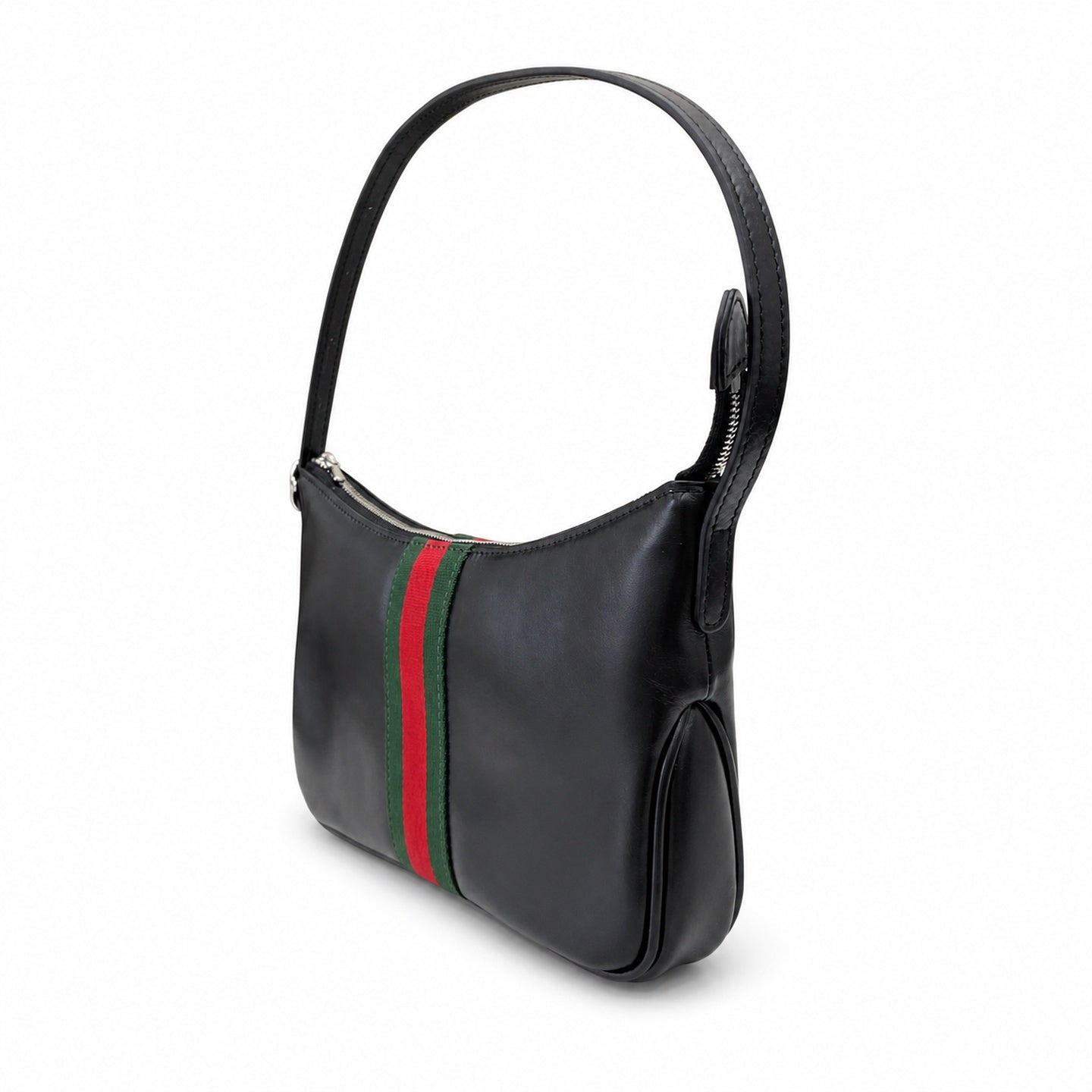Gucci Leather Black Shoulder Bag