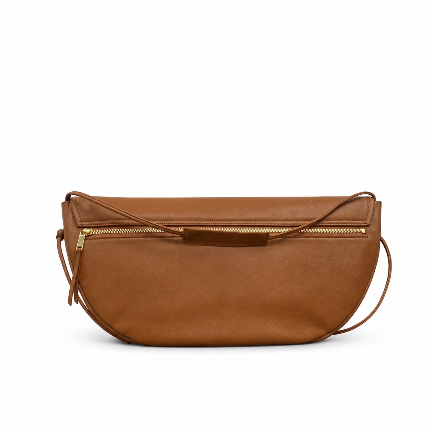 Celine Triomphe Women's Leather Brown Bag