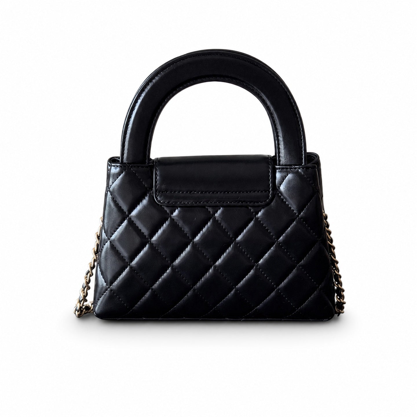 Chanel Kelly Leather Black Bag