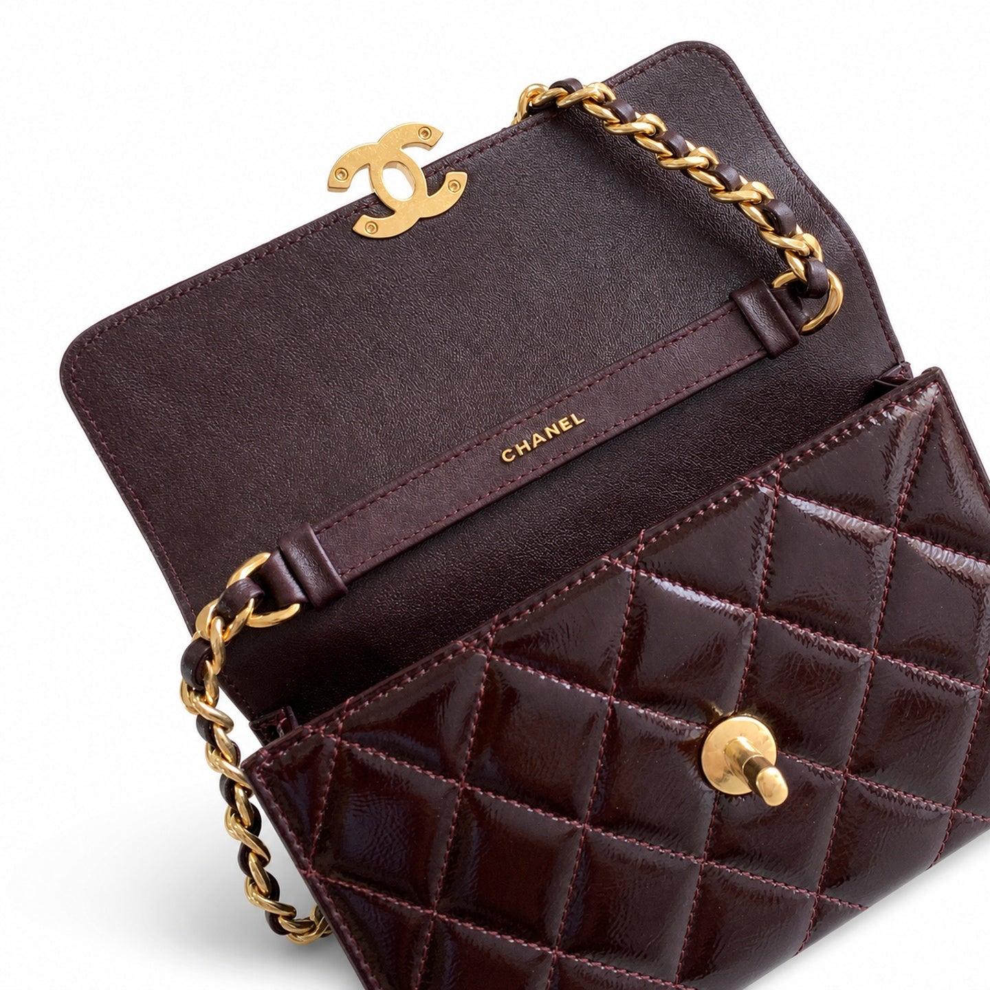 Chanel Leather Clutch