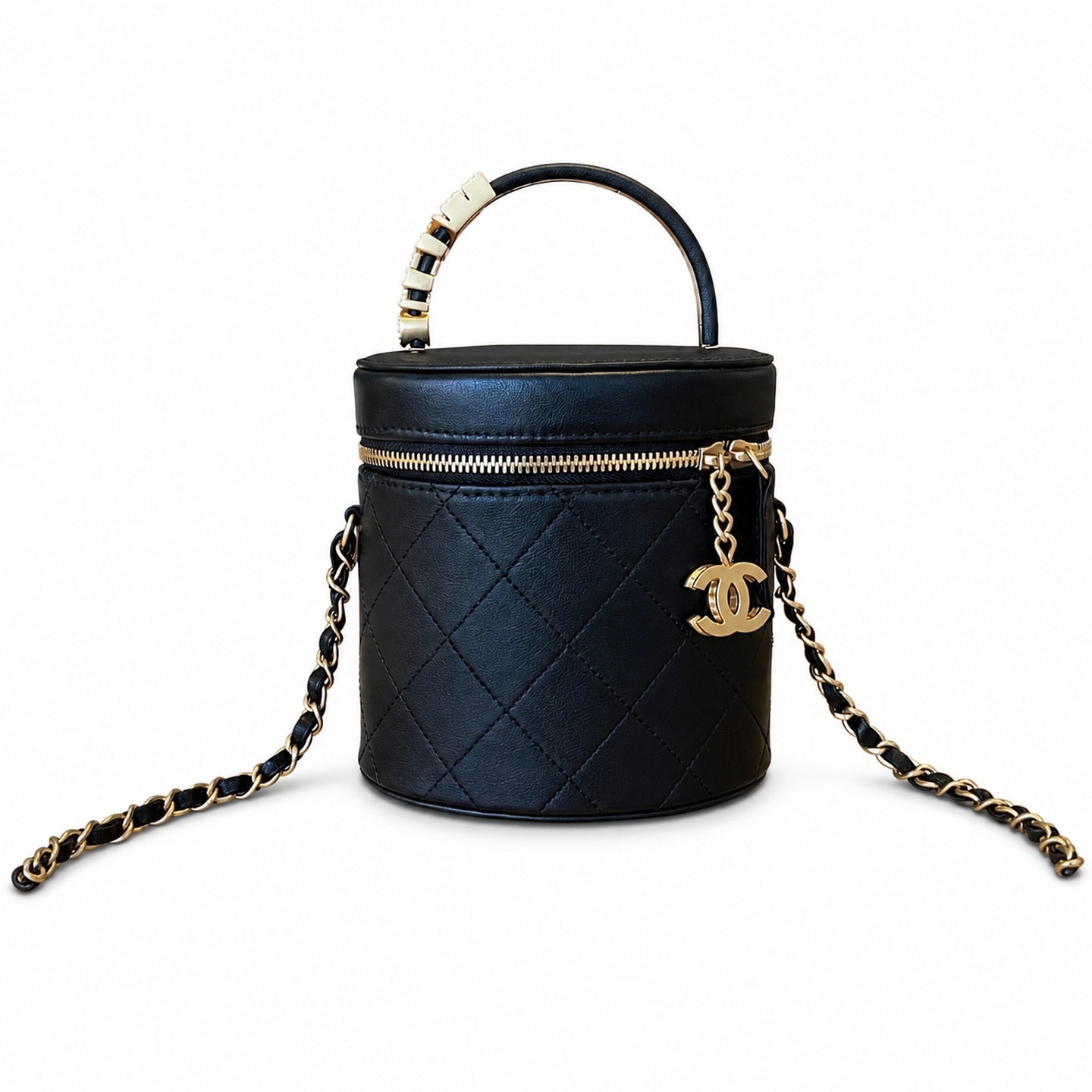 Chanel Small Gold Bucket Bag