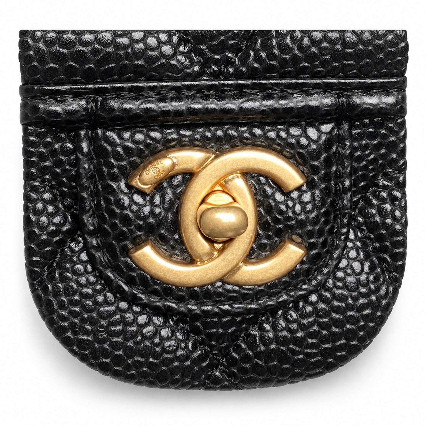 Chanel Large Leather Gold Backpack