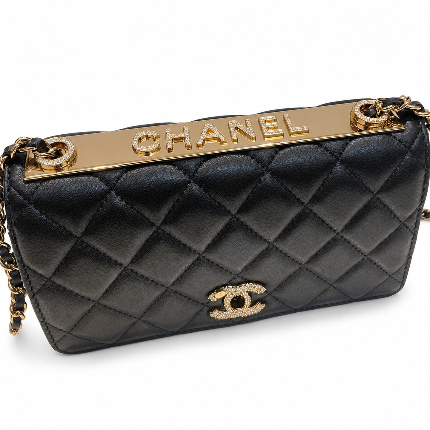 Chanel Trendy CC Leather Wallet on Chain