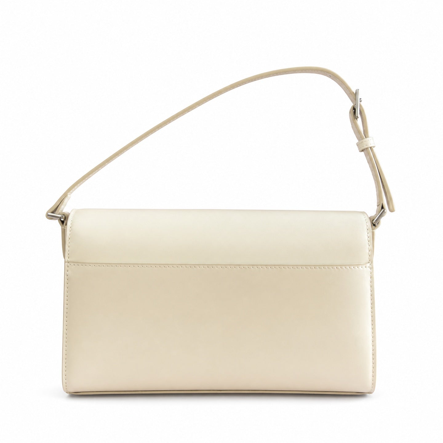 Gucci Horsebit Canvas Leather White Brown Gold Shoulder Bag