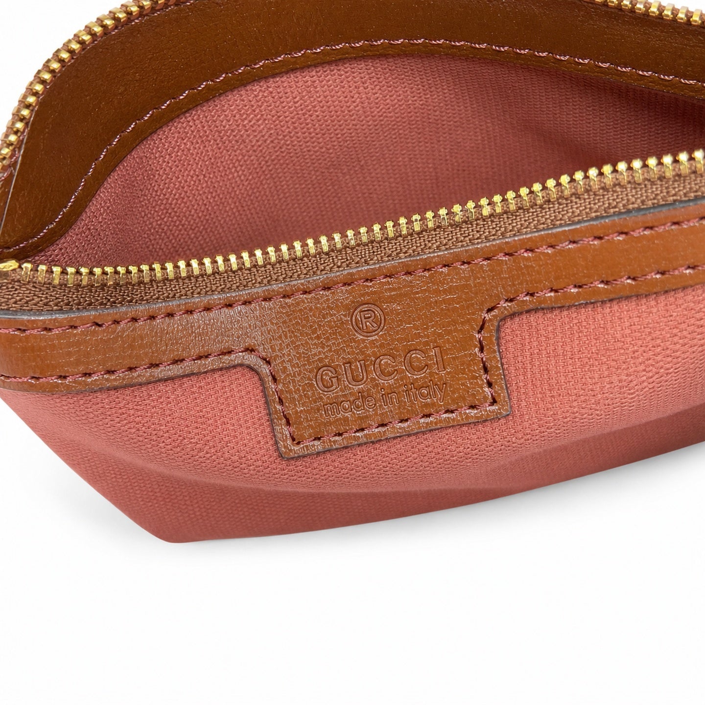 Gucci Mini Cotton Leather Brown Red Green Gold Shoulder Bag