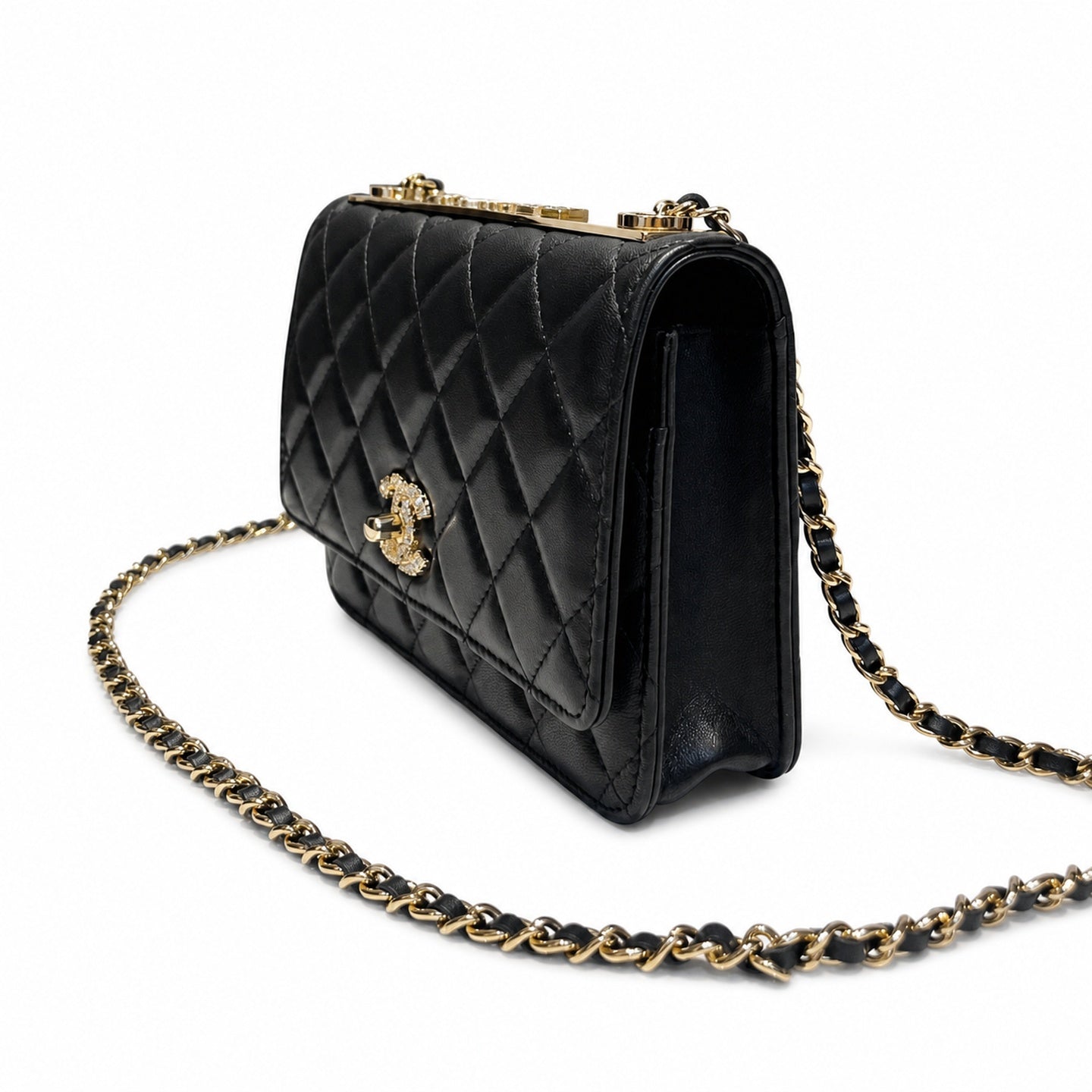 Chanel Trendy CC Leather Wallet on Chain