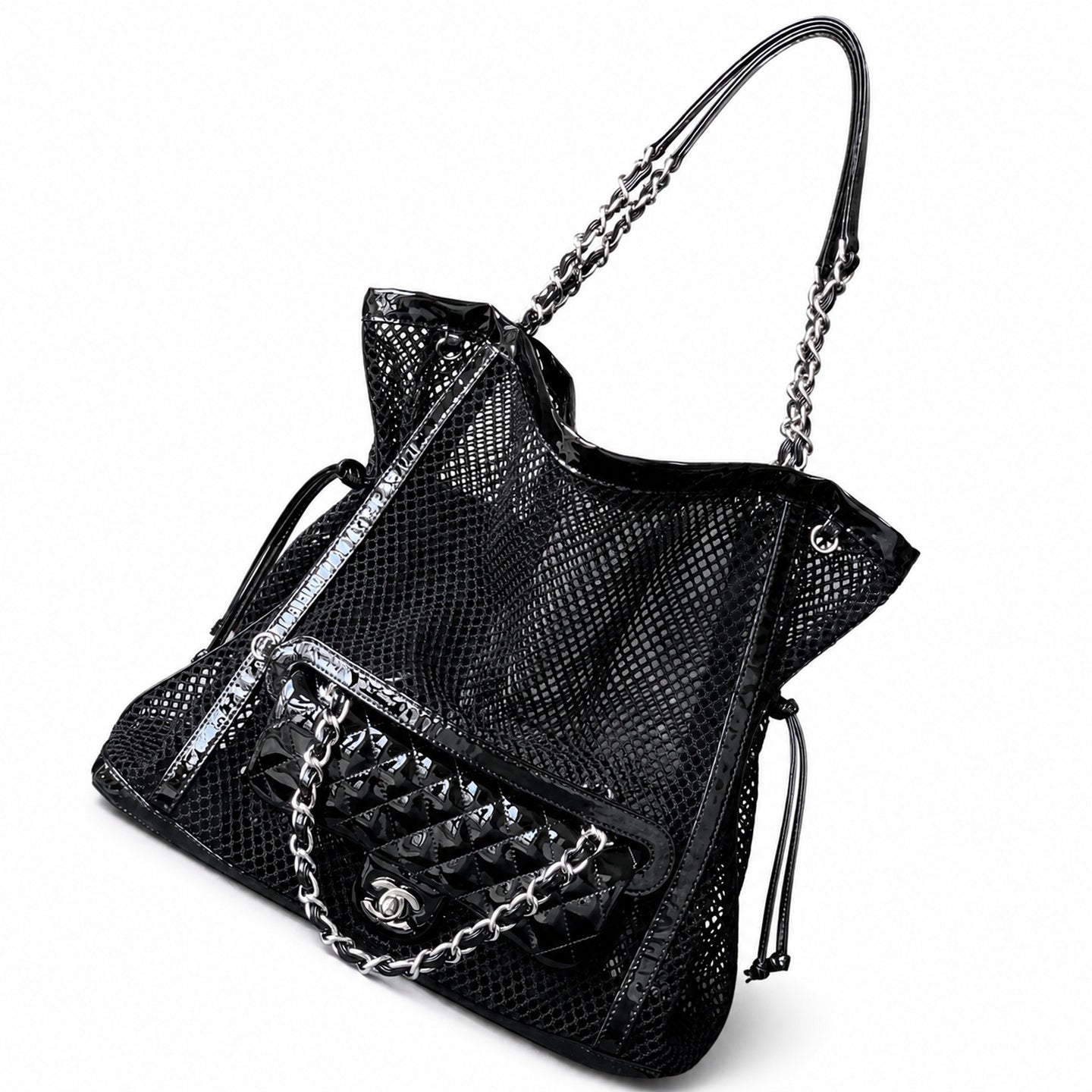 Chanel Large Patent Leather Bag