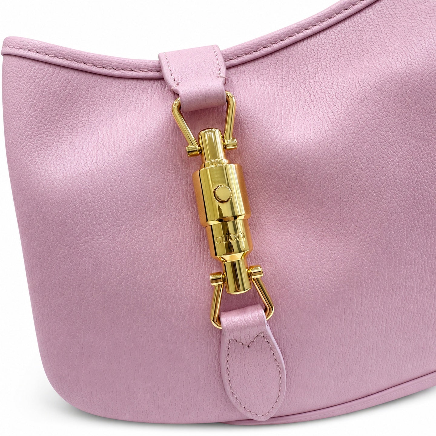 Gucci Leather Pink Gold Handbag