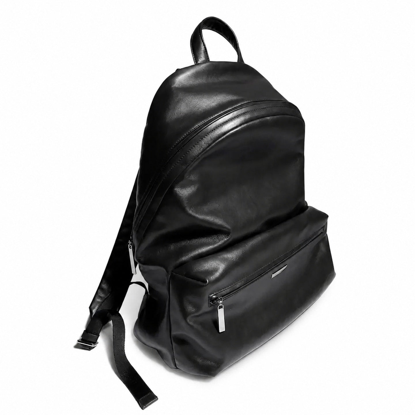 Gucci Quilted Leather Black Silver Bag