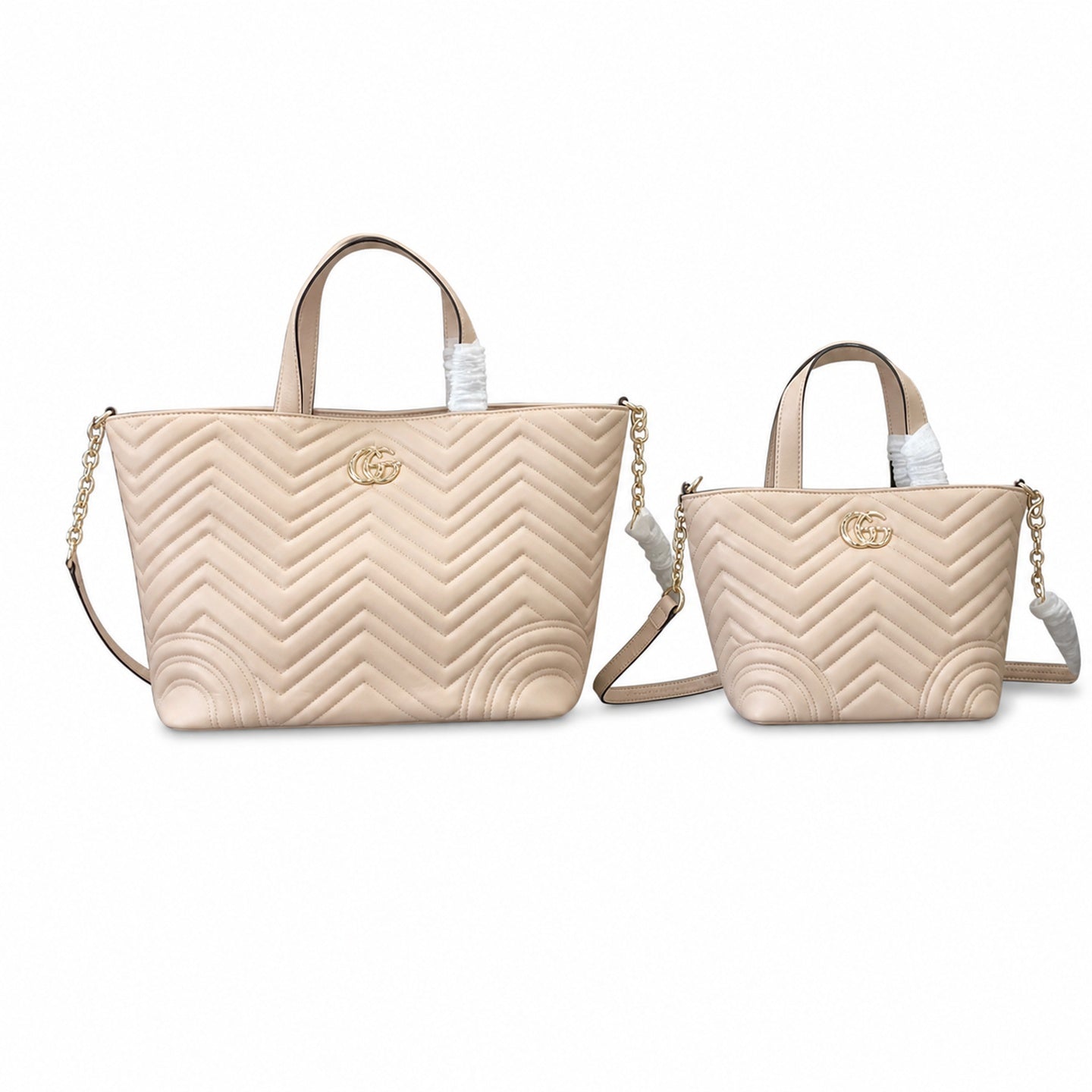 Gucci Mini Leather Pink Tote Bag