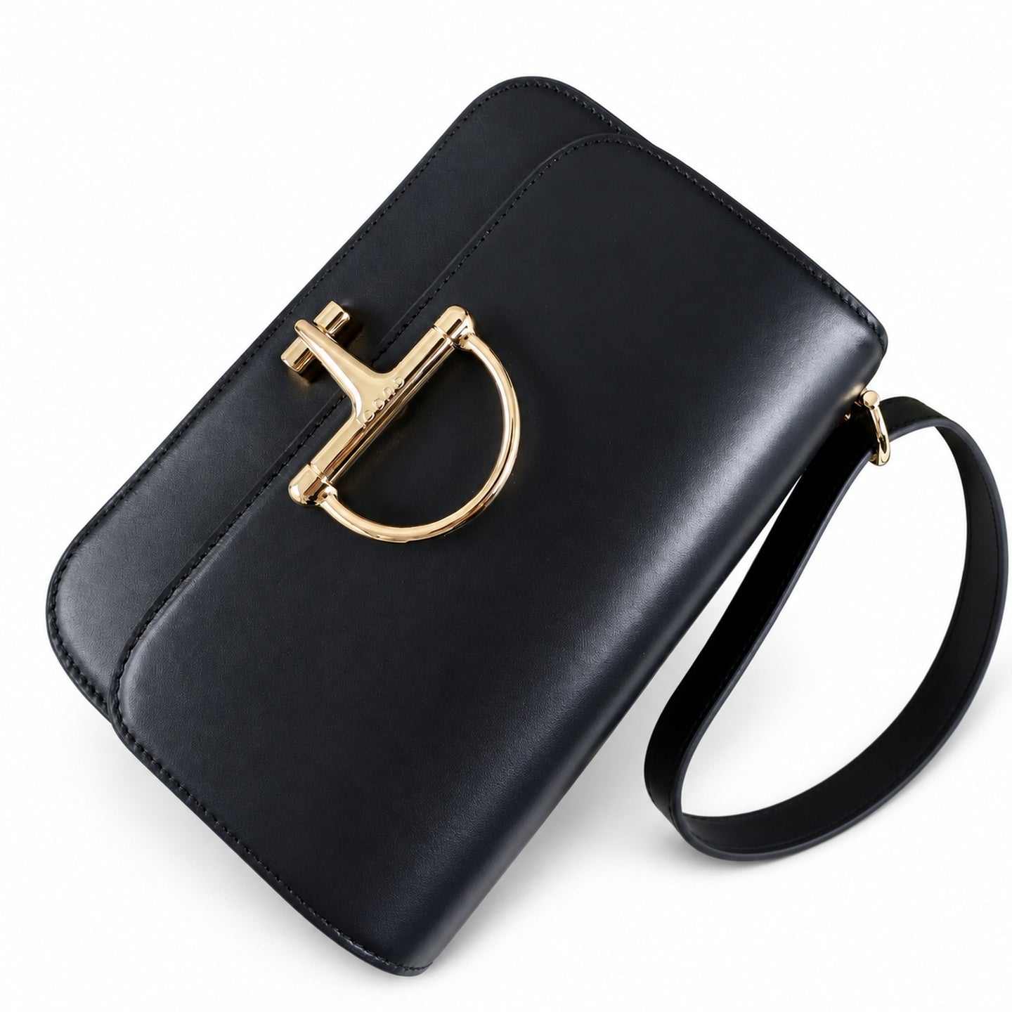Gucci Horsebit Small Leather Shoulder Bag