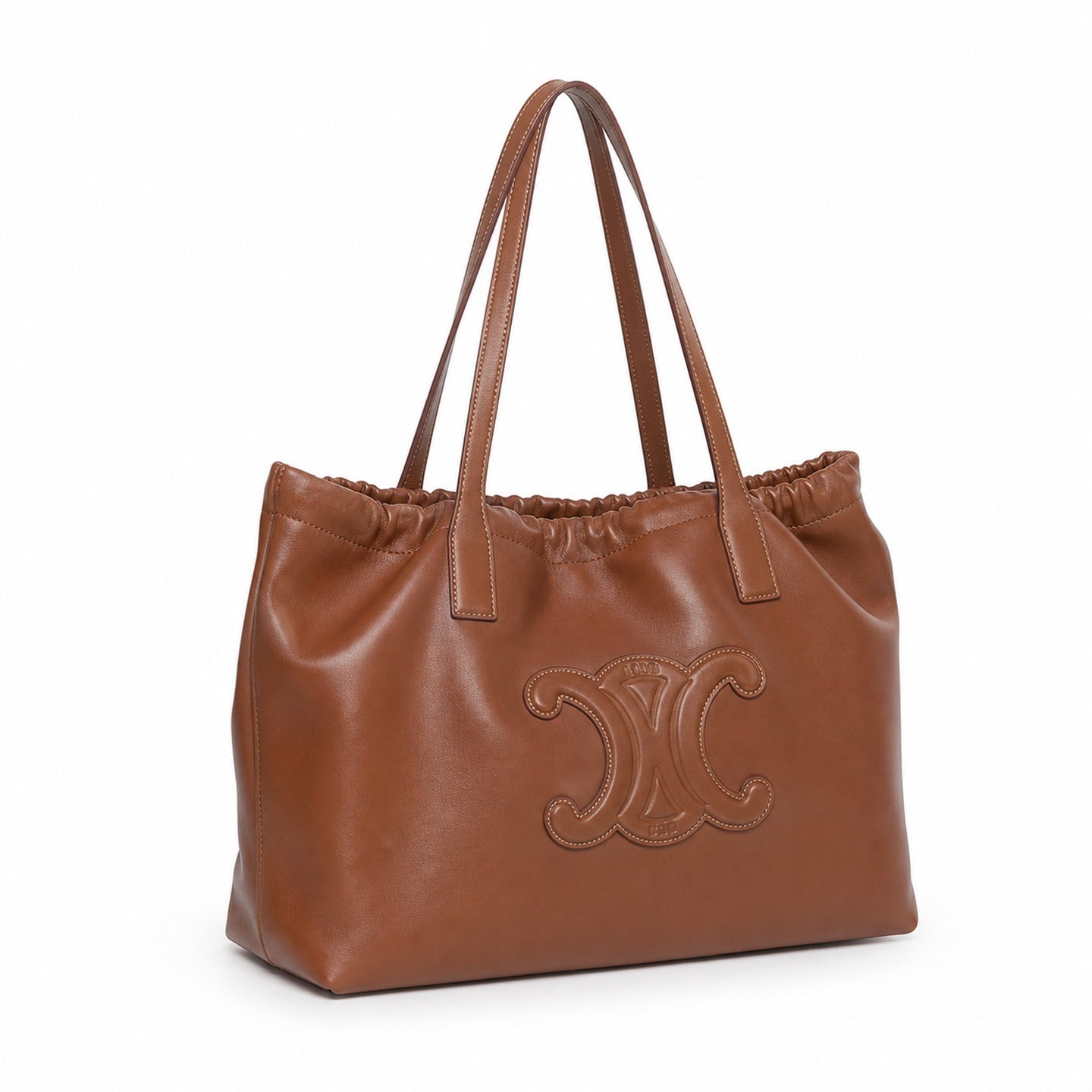 Celine Triomphe Leather Tote Bag